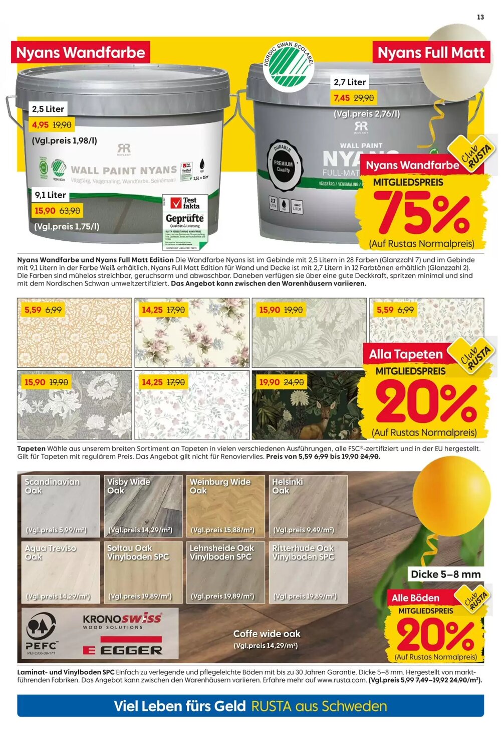 Rusta Prospekt (ab 11.04.2026) zum Blättern - Seite 13