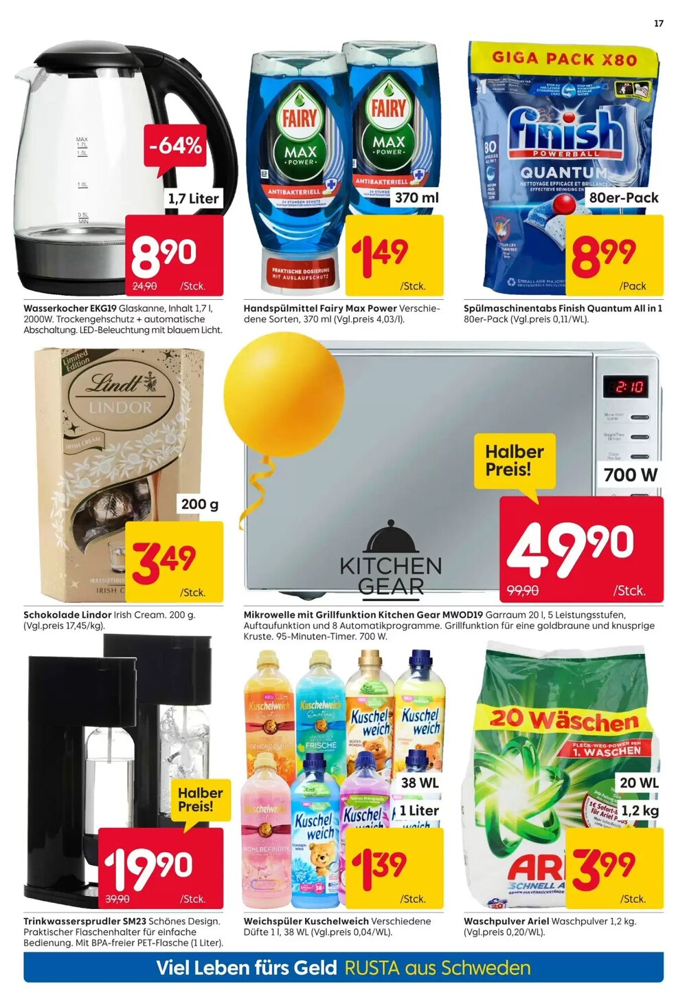 Rusta Prospekt (ab 11.04.2026) zum Blättern - Seite 17