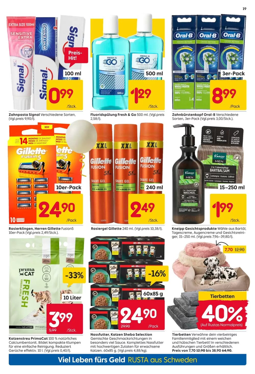 Rusta Prospekt (ab 11.04.2026) zum Blättern - Seite 19