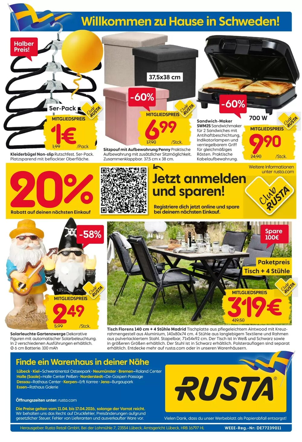 Rusta Prospekt (ab 11.04.2026) zum Blättern - Seite 20