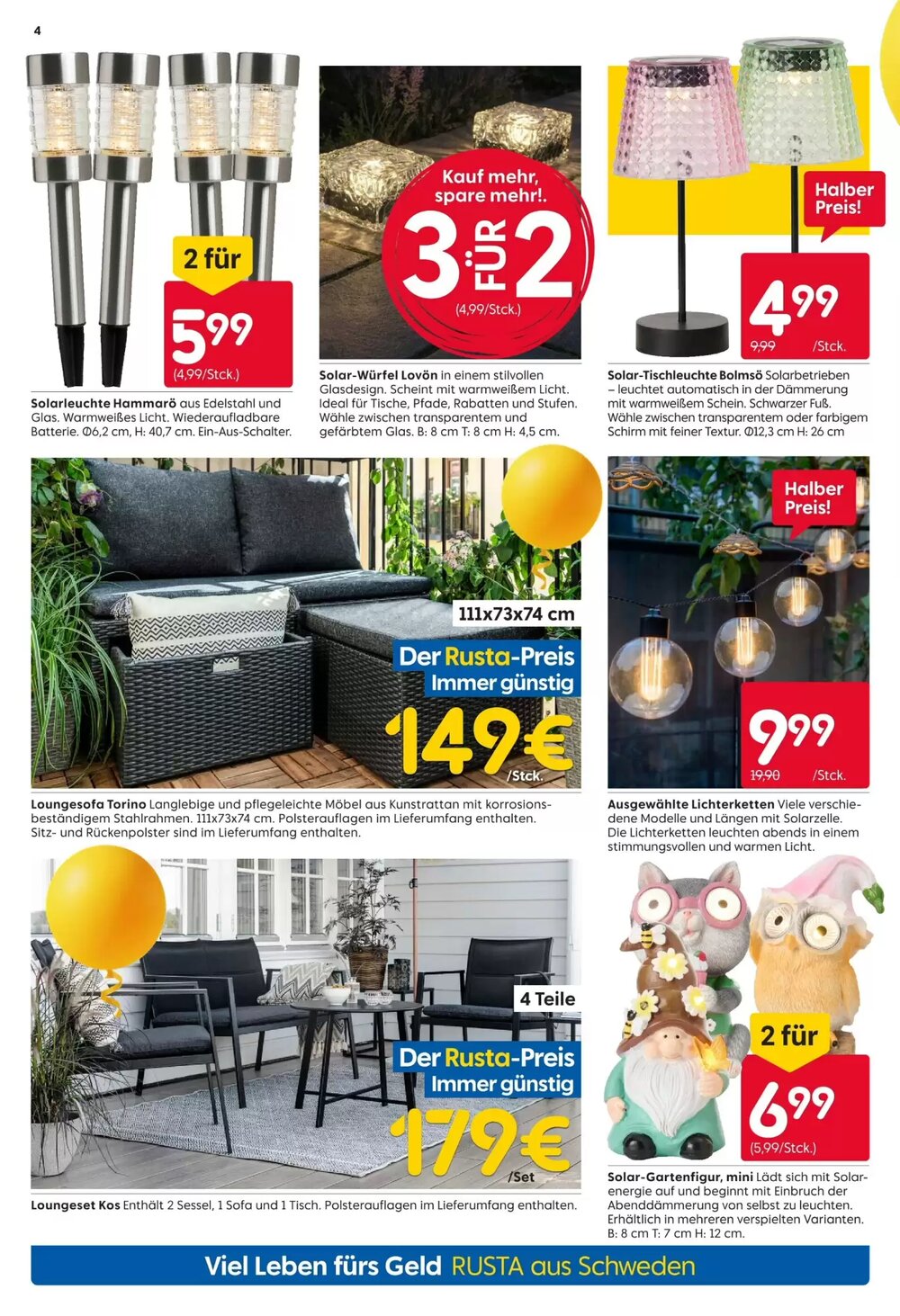 Rusta Prospekt (ab 11.04.2026) zum Blättern - Seite 4