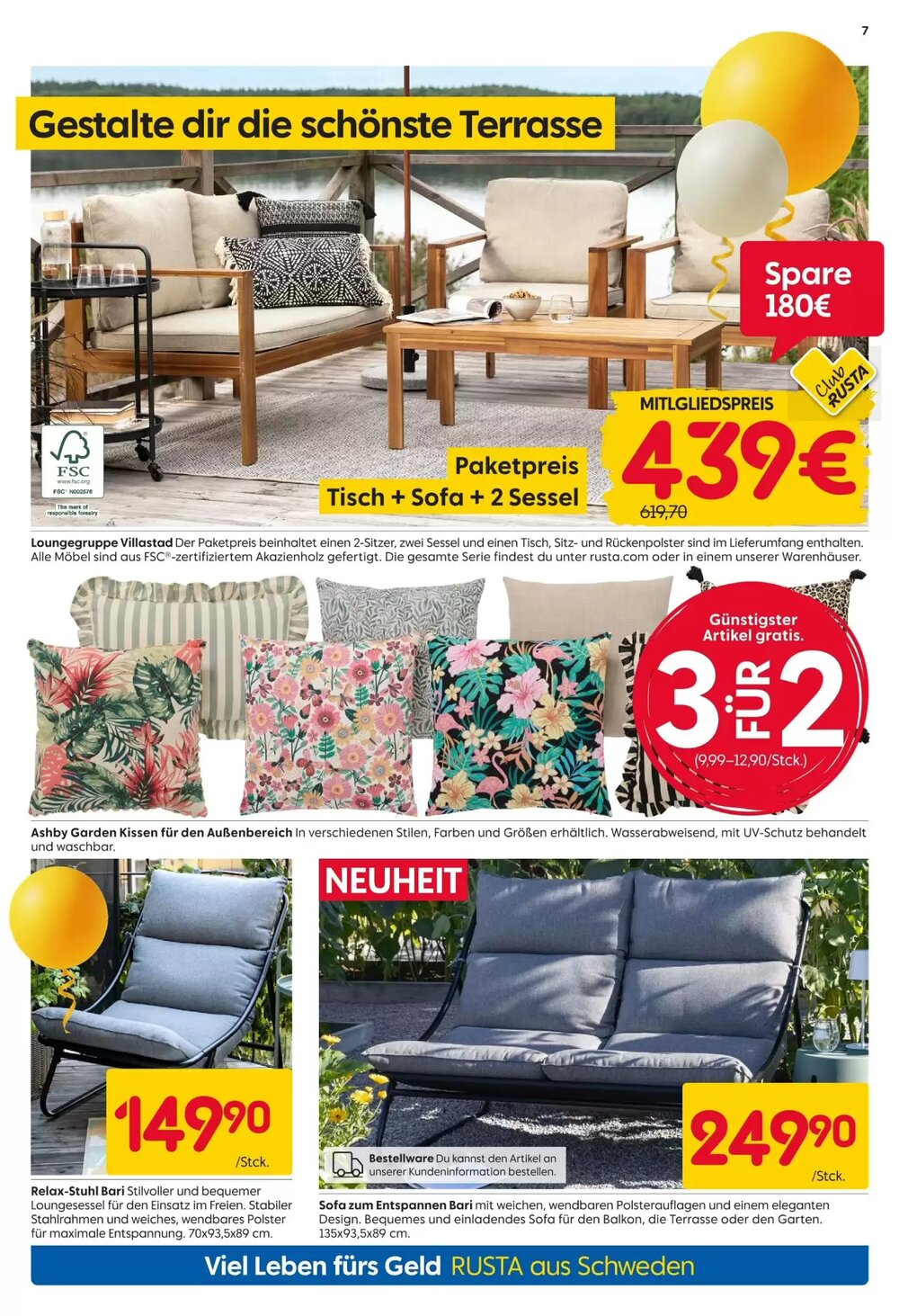 Rusta Prospekt (ab 11.04.2026) zum Blättern - Seite 7