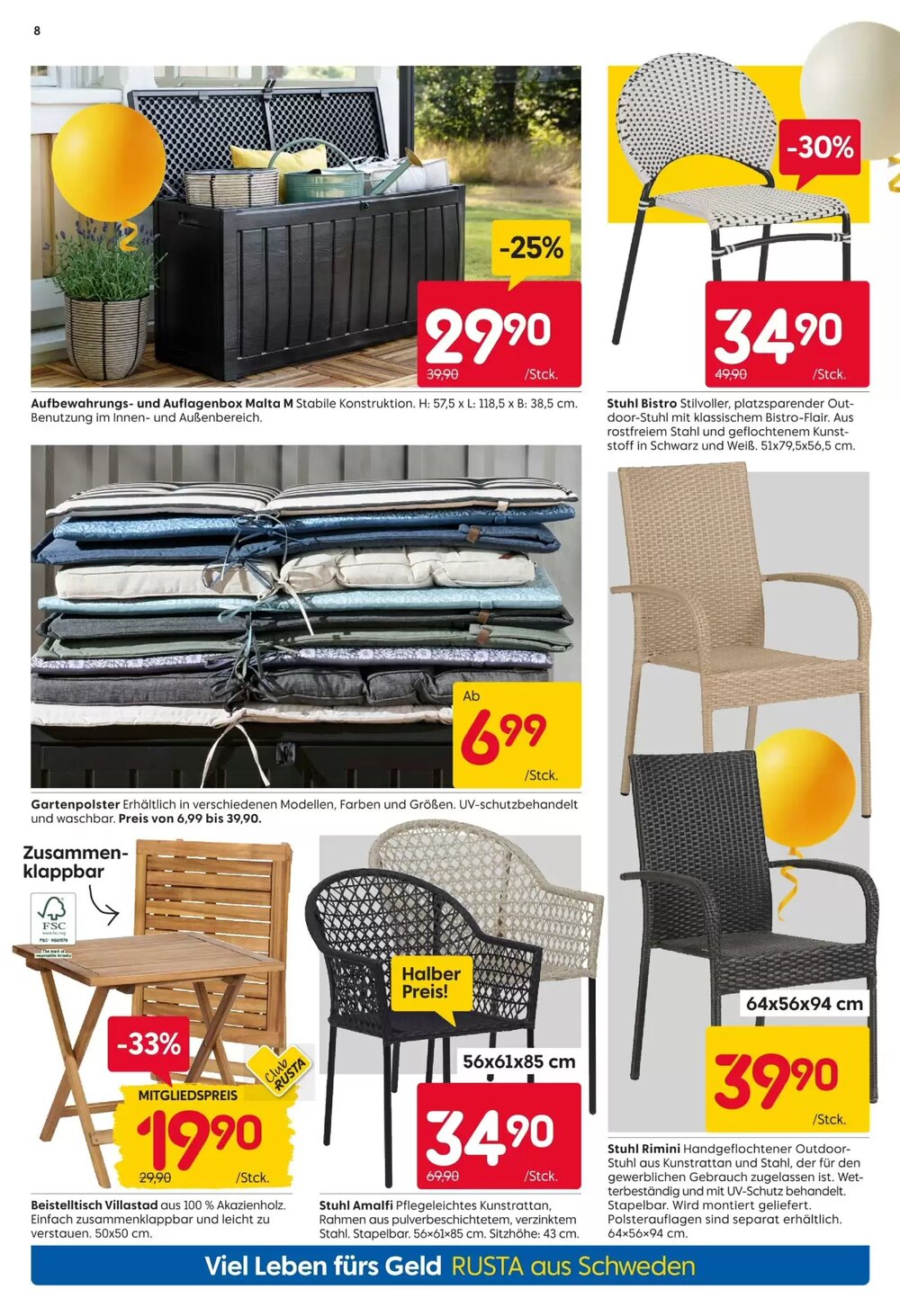 Rusta Prospekt (ab 11.04.2026) zum Blättern - Seite 8