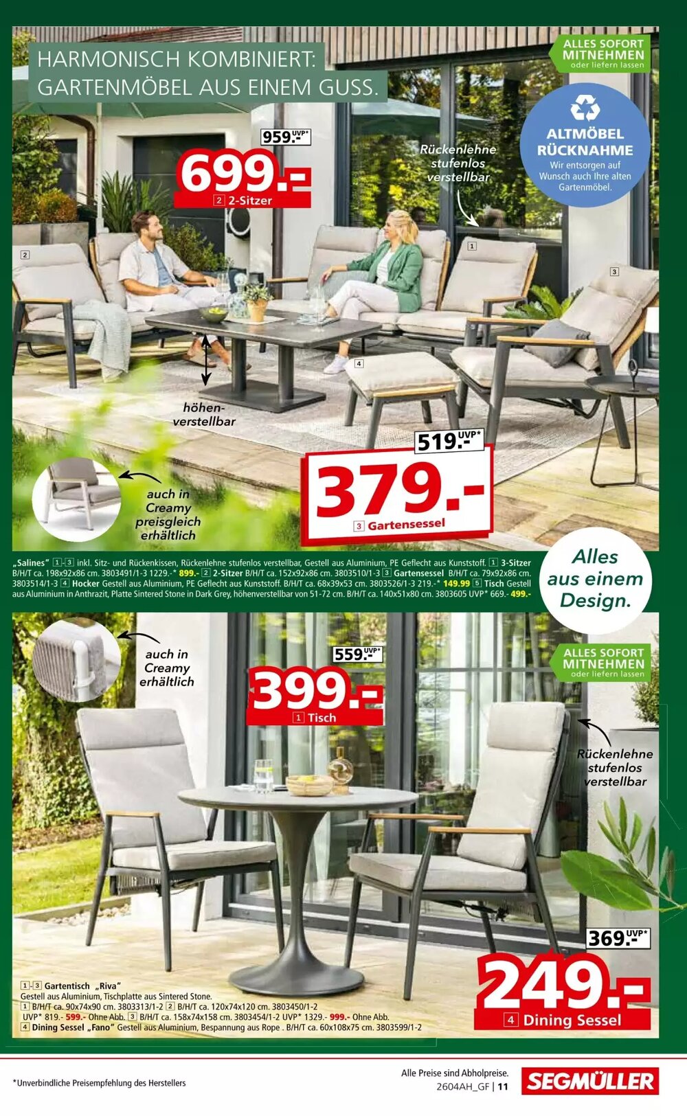 Segmüller Prospekt (ab 11.04.2026) zum Blättern - Seite 11