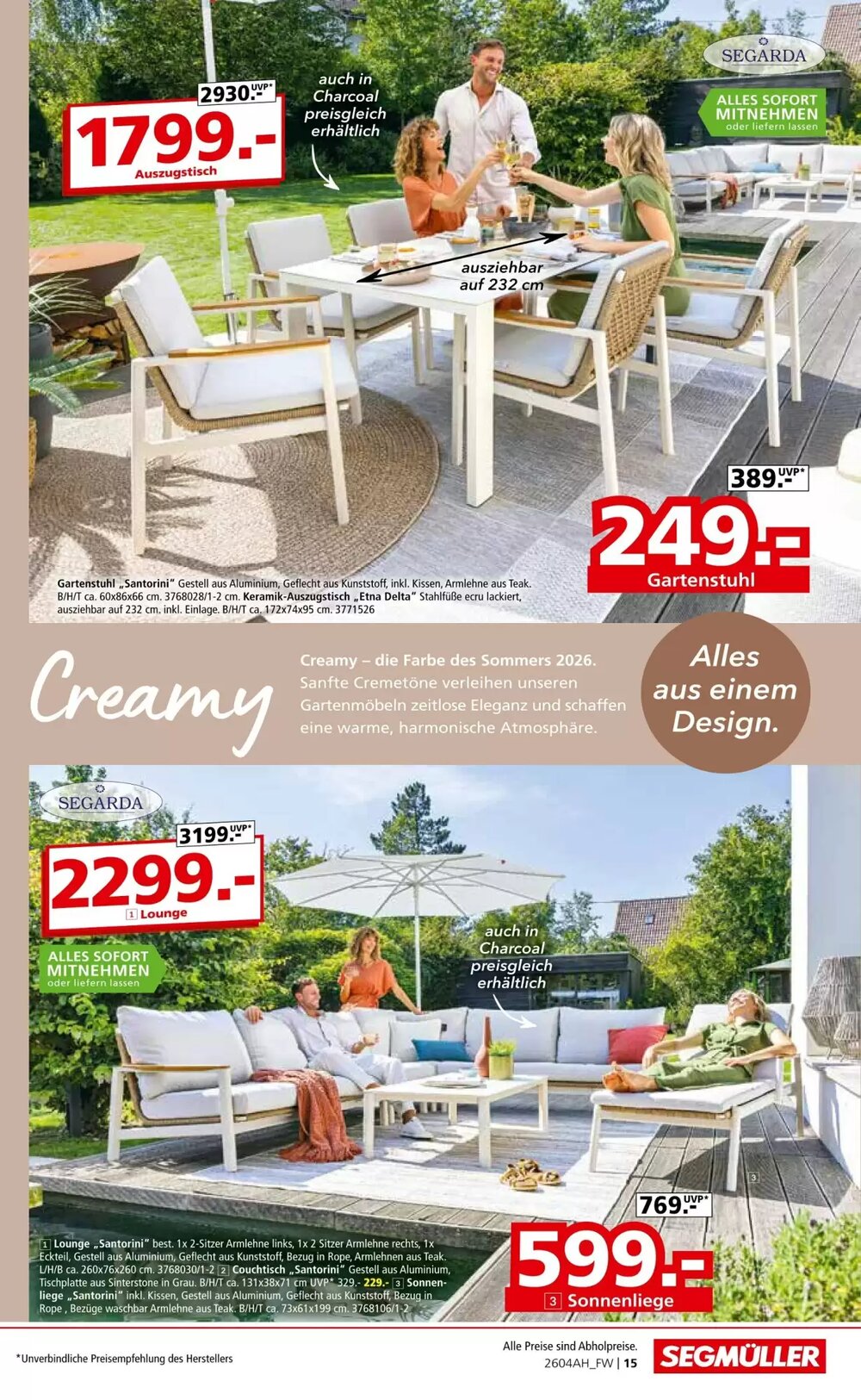 Segmüller Prospekt (ab 11.04.2026) zum Blättern - Seite 15