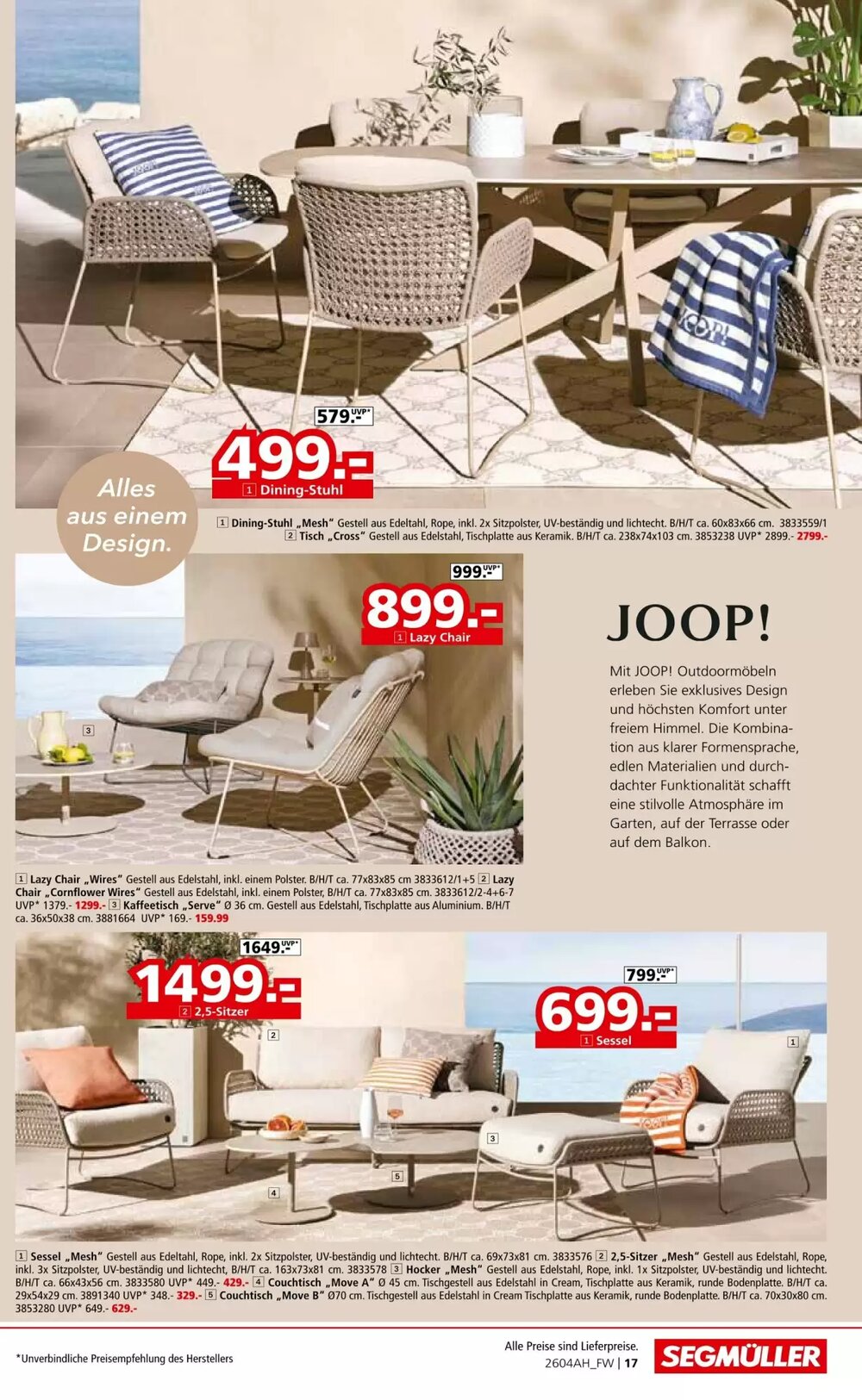 Segmüller Prospekt (ab 11.04.2026) zum Blättern - Seite 17