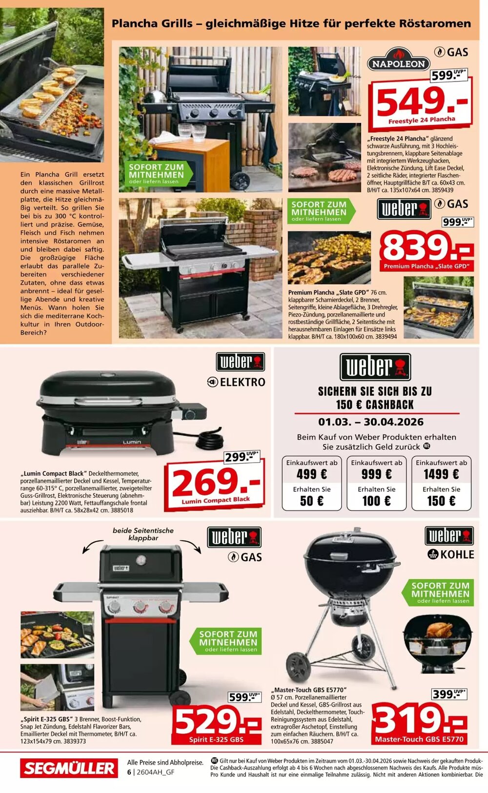 Segmüller Prospekt (ab 11.04.2026) zum Blättern - Seite 6