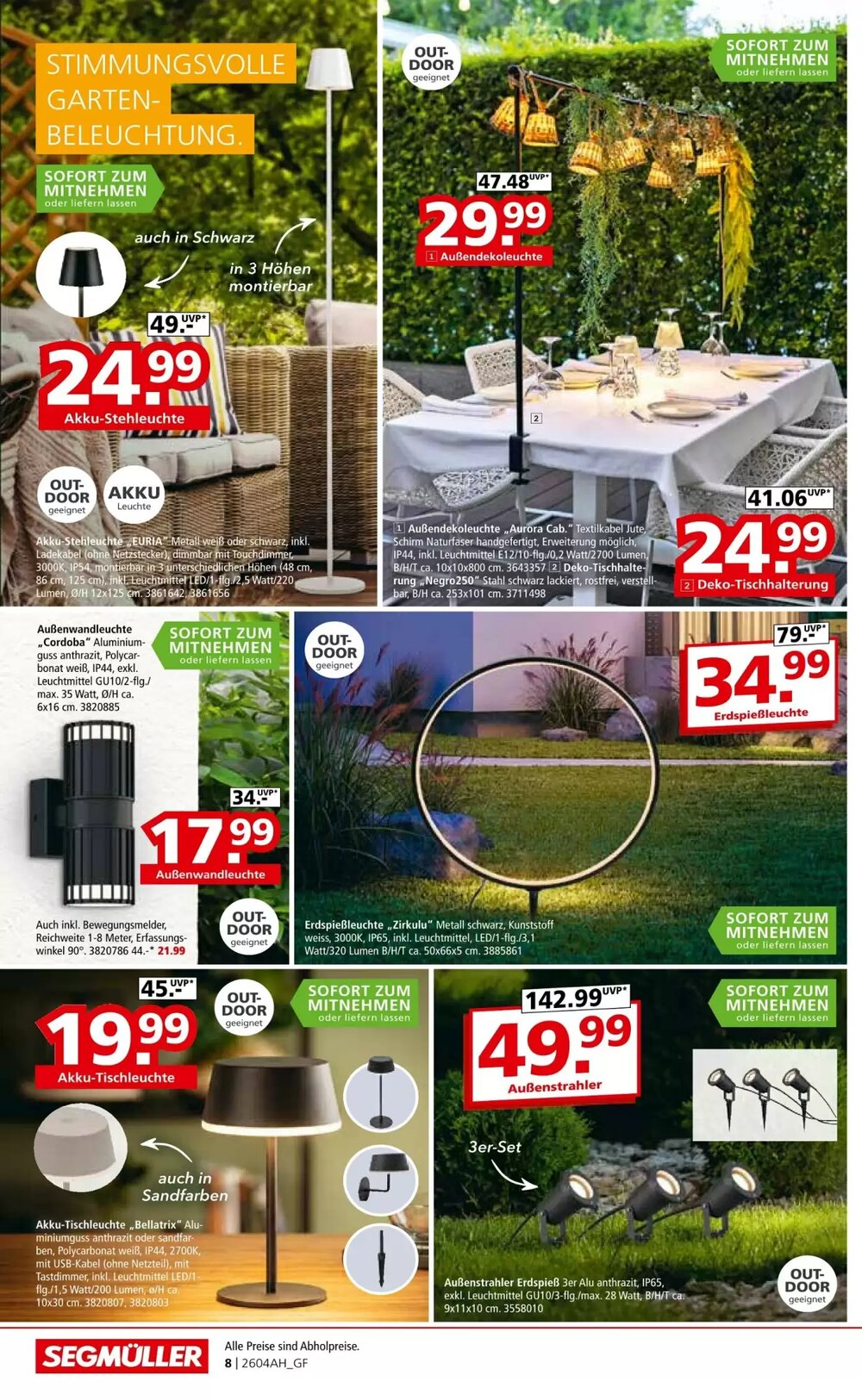 Segmüller Prospekt (ab 11.04.2026) zum Blättern - Seite 8