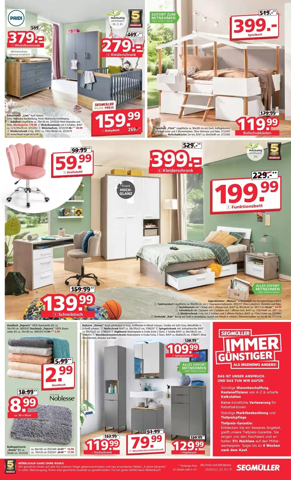 Segmüller Prospekt (ab 11.04.2026) zum Blättern - Seite 7