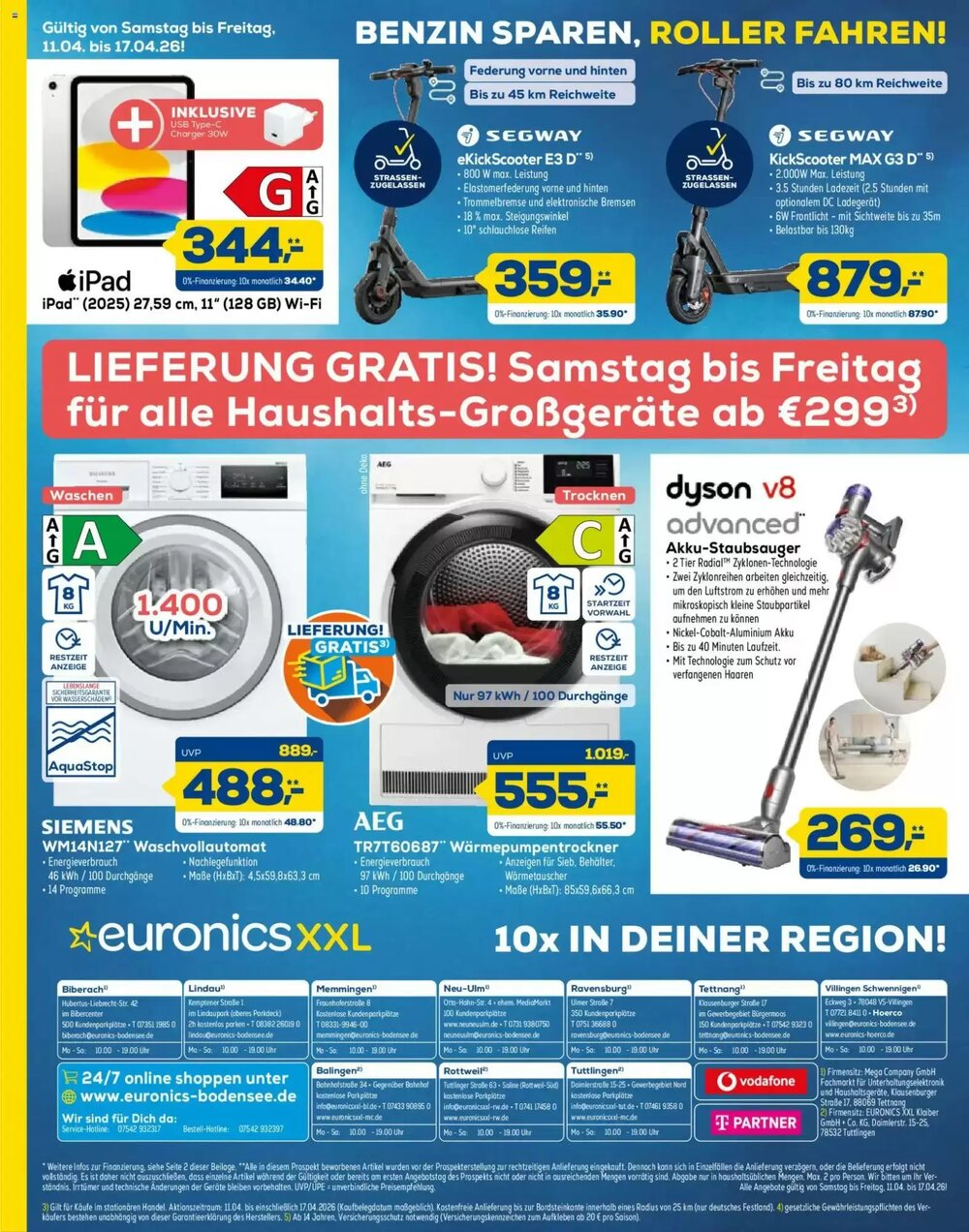Euronics Prospekt (ab 11.04.2026) zum Blättern - Seite 11
