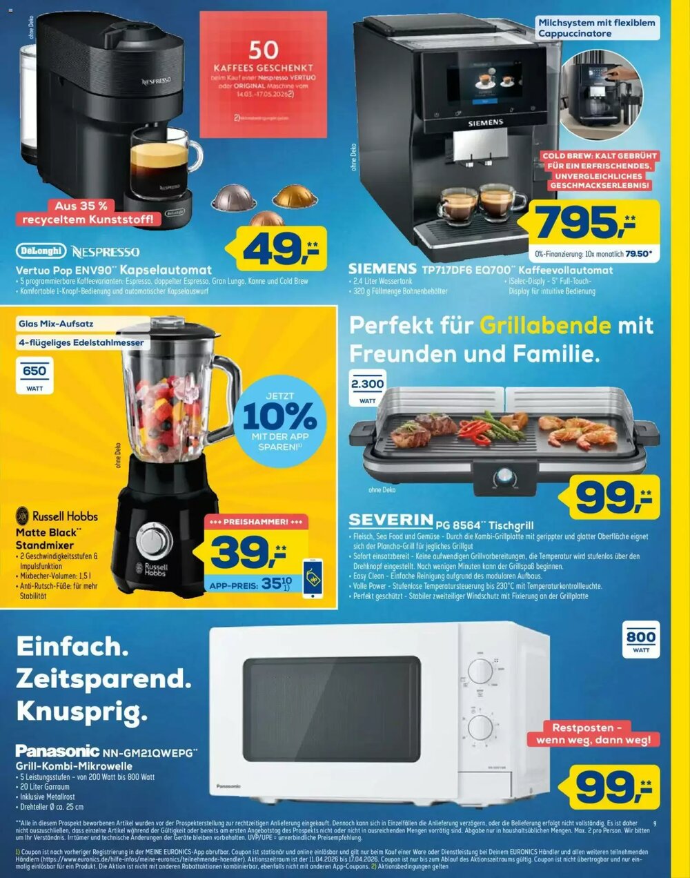 Euronics Prospekt (ab 11.04.2026) zum Blättern - Seite 9