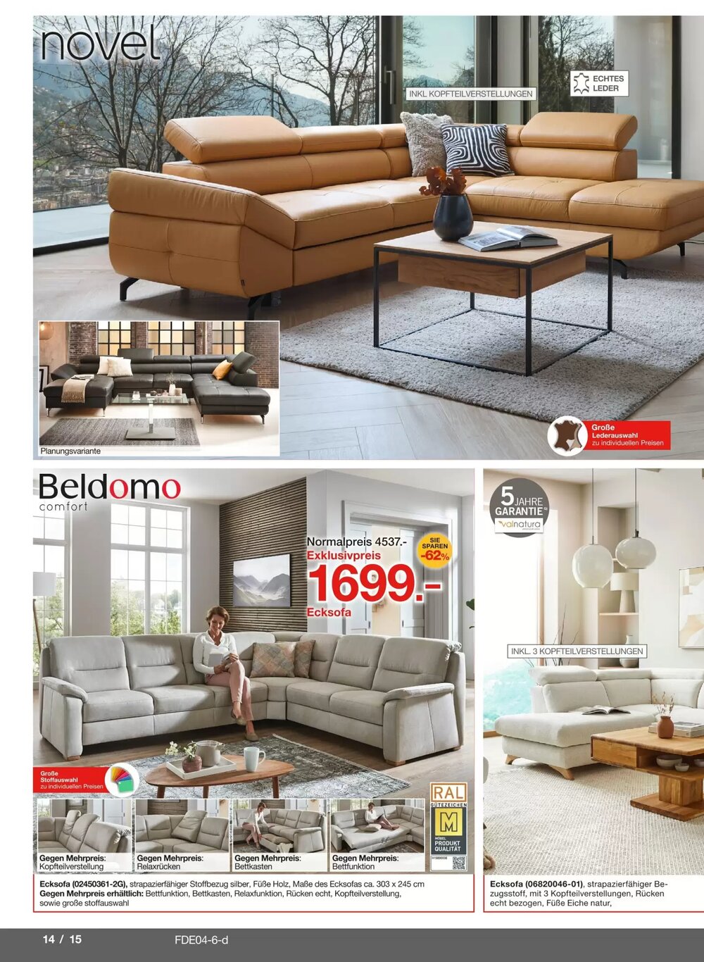 Möbelzentrum Pforzheim Prospekt (ab 11.04.2026) zum Blättern - Seite 14