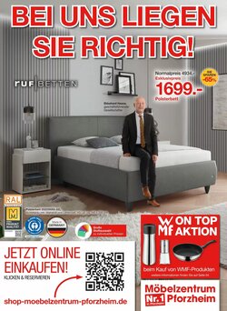 Möbelzentrum Pforzheim Prospekt (ab 11.04.2026) zum Blättern
