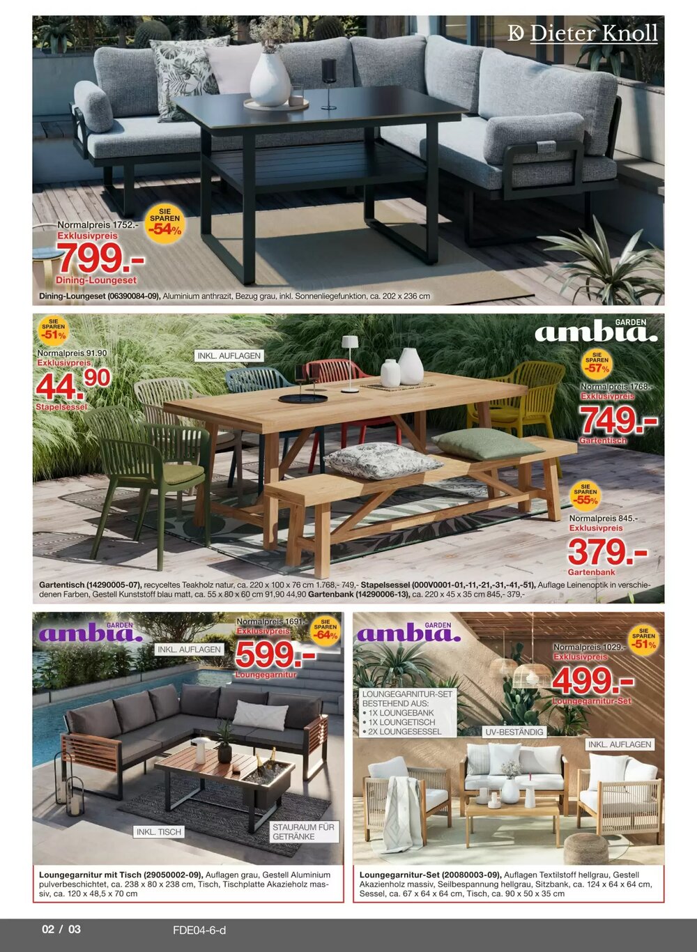 Möbelzentrum Pforzheim Prospekt (ab 11.04.2026) zum Blättern - Seite 2