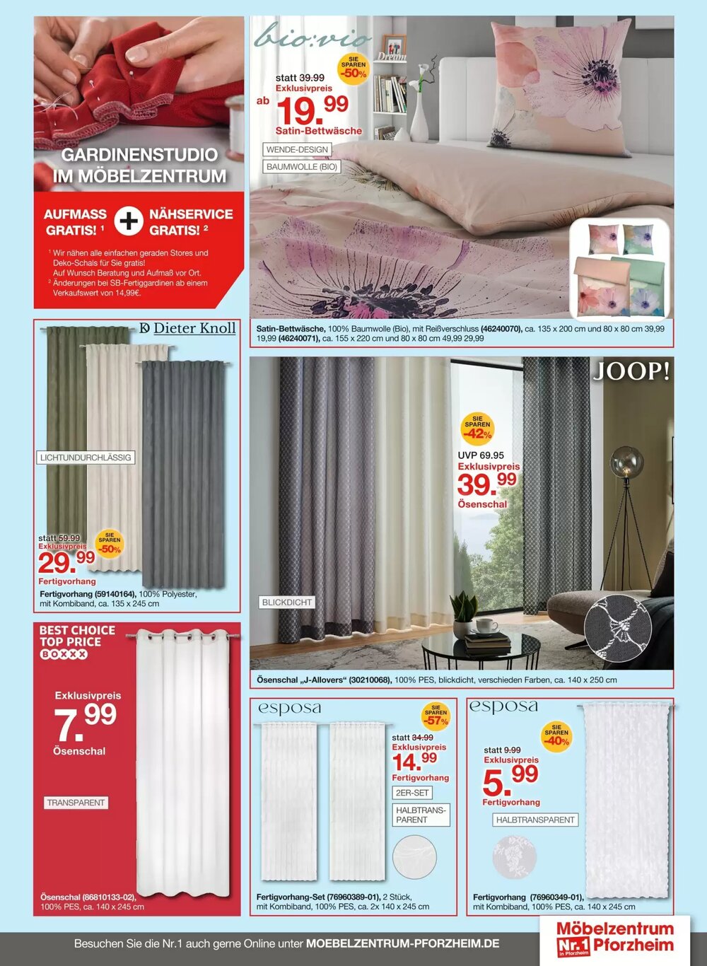 Möbelzentrum Pforzheim Prospekt (ab 11.04.2026) zum Blättern - Seite 7
