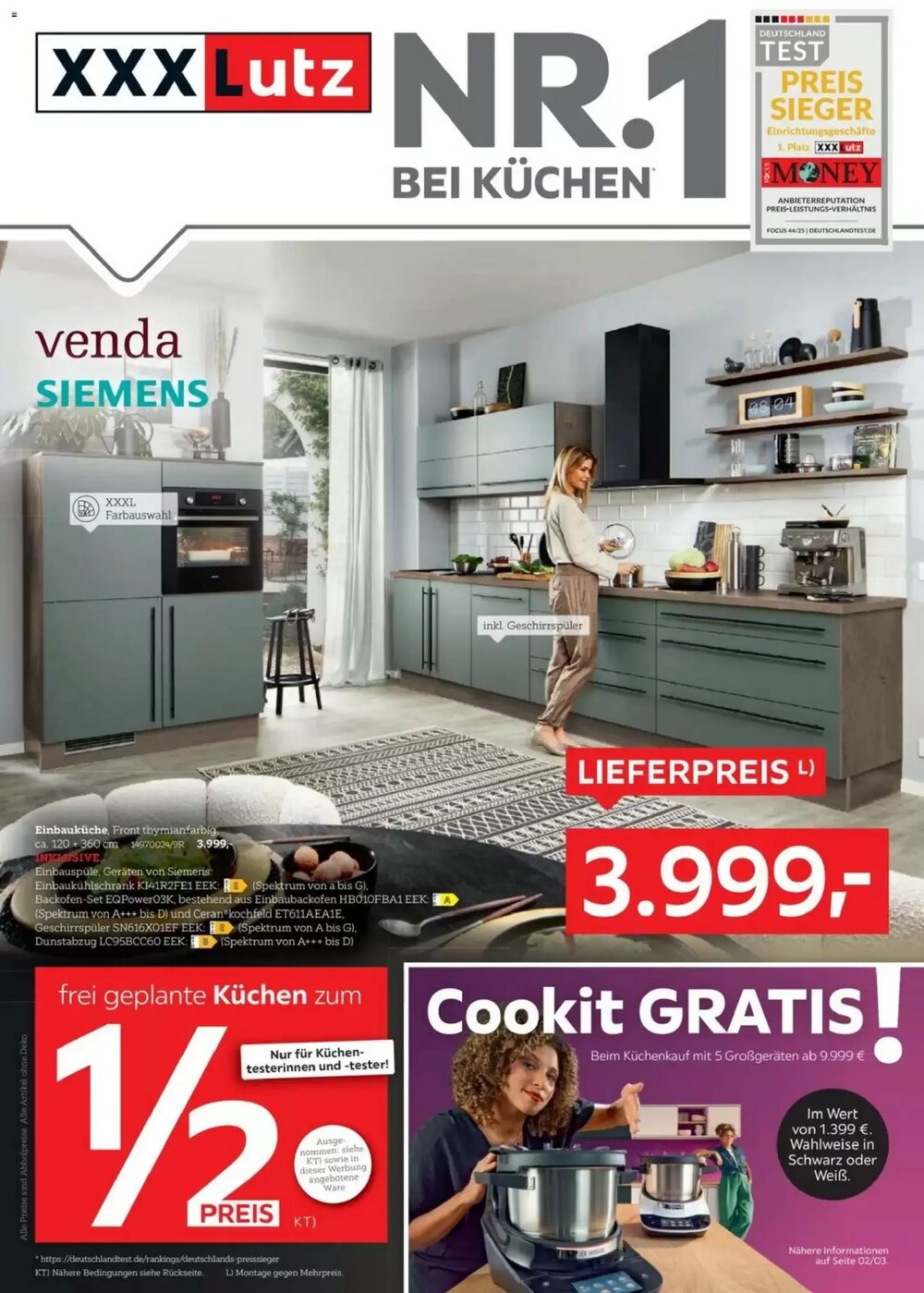 XXXLutz Prospekt (ab 11.04.2026) zum Blättern - Seite 1