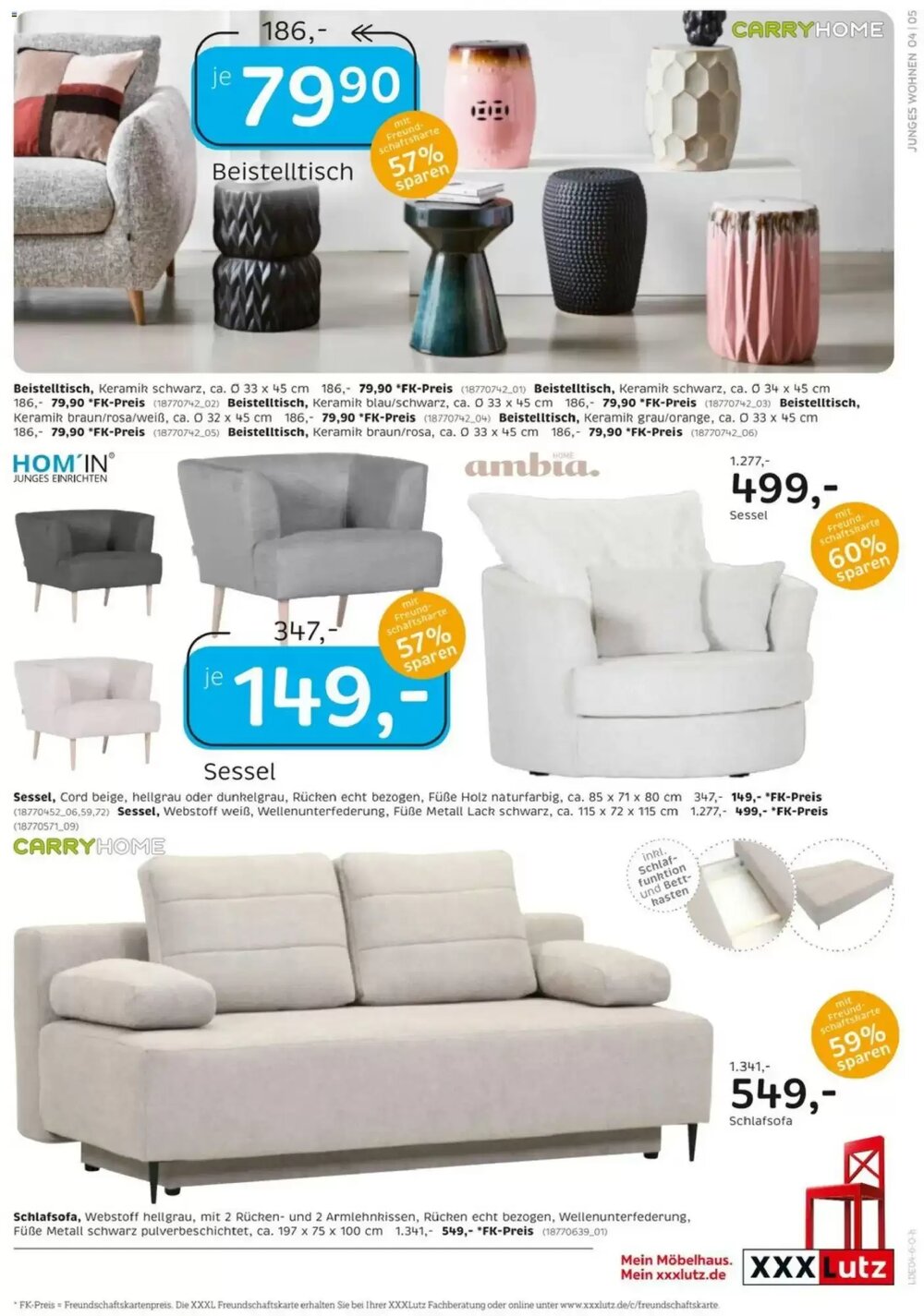 XXXLutz Prospekt (ab 11.04.2026) zum Blättern - Seite 5