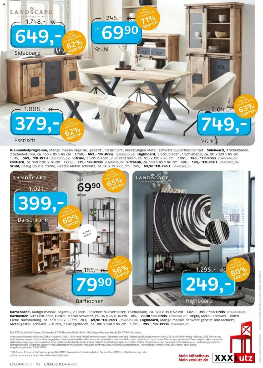 XXXLutz Prospekt (ab 11.04.2026) zum Blättern - Seite 9