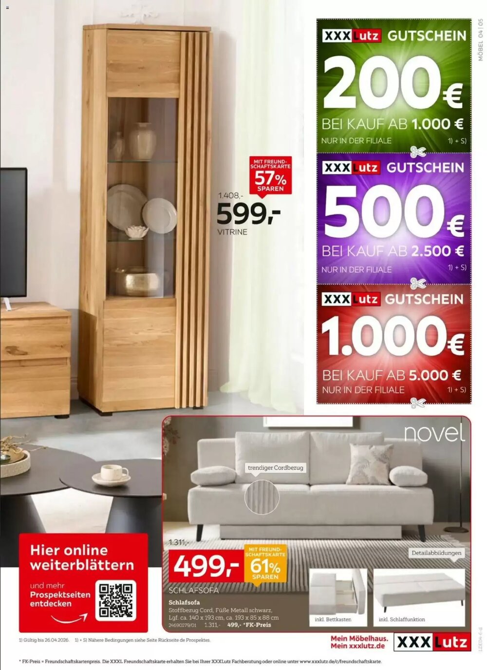 XXXLutz Prospekt (ab 11.04.2026) zum Blättern - Seite 5