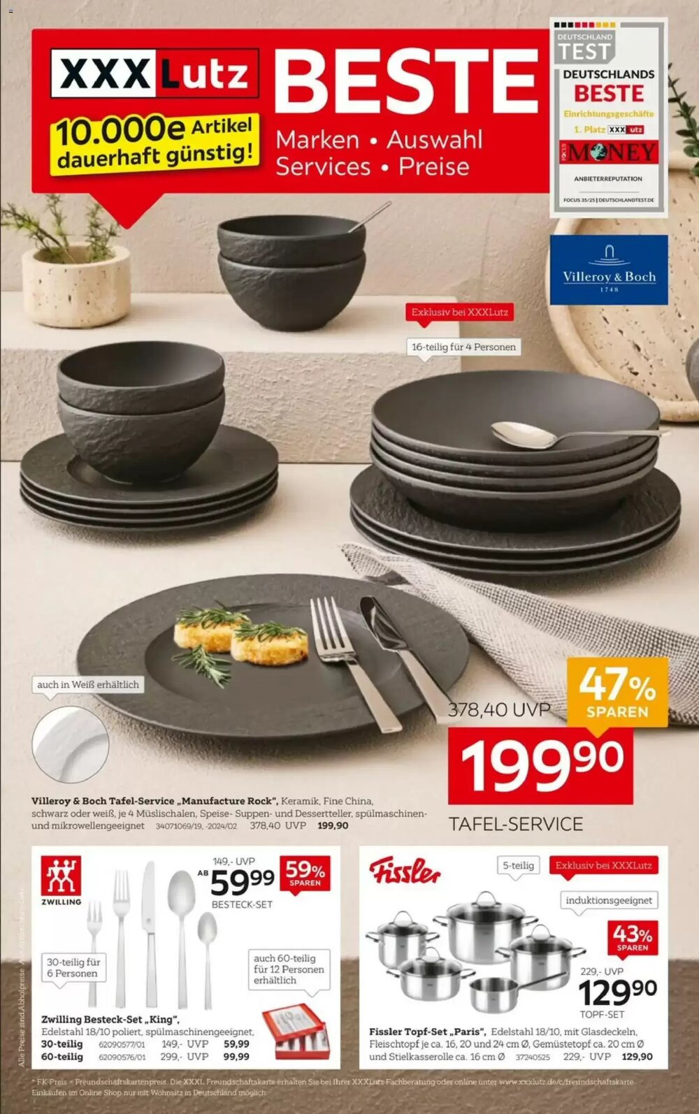 XXXLutz Prospekt (ab 11.04.2026) zum Blättern - Seite 1