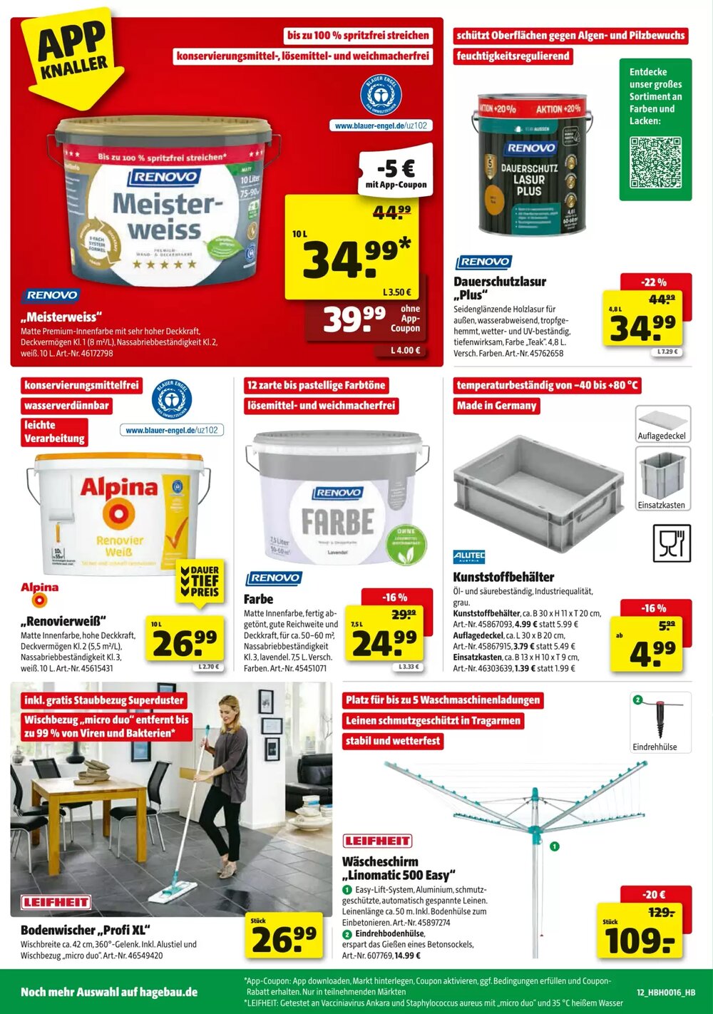 Leitermann Baumarkt Prospekt (ab 11.04.2026) zum Blättern - Seite 12