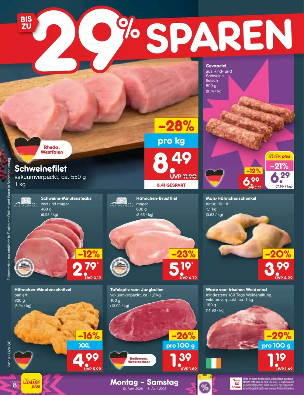 Netto Marken-Discount Prospekt (ab 12.04.2026) zum Blättern - Seite 10
