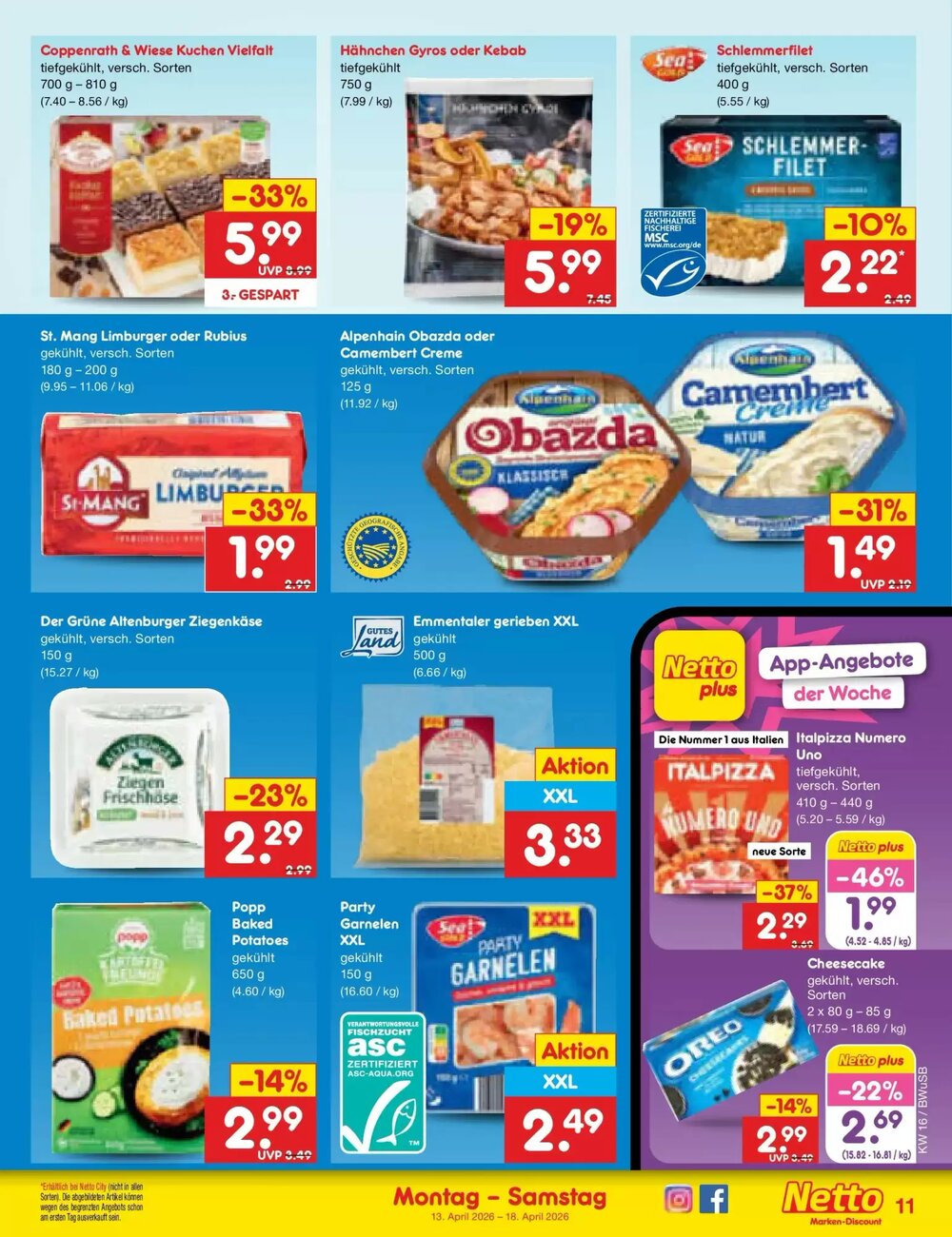 Netto Marken-Discount Prospekt (ab 12.04.2026) zum Blättern - Seite 13