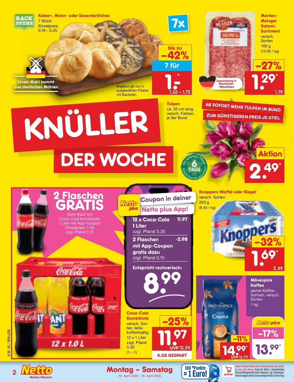Netto Marken-Discount Prospekt (ab 12.04.2026) zum Blättern - Seite 2