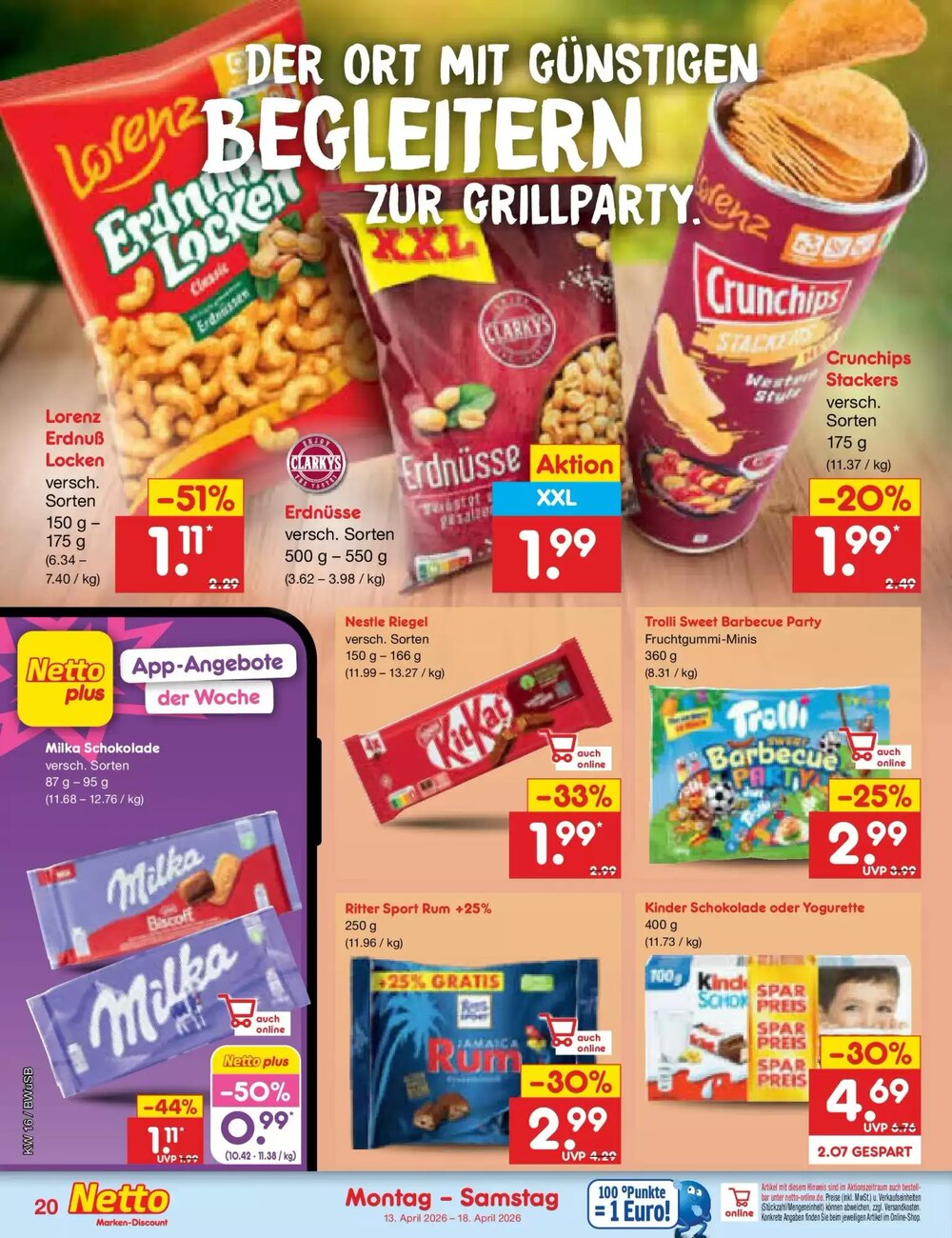 Netto Marken-Discount Prospekt (ab 12.04.2026) zum Blättern - Seite 28
