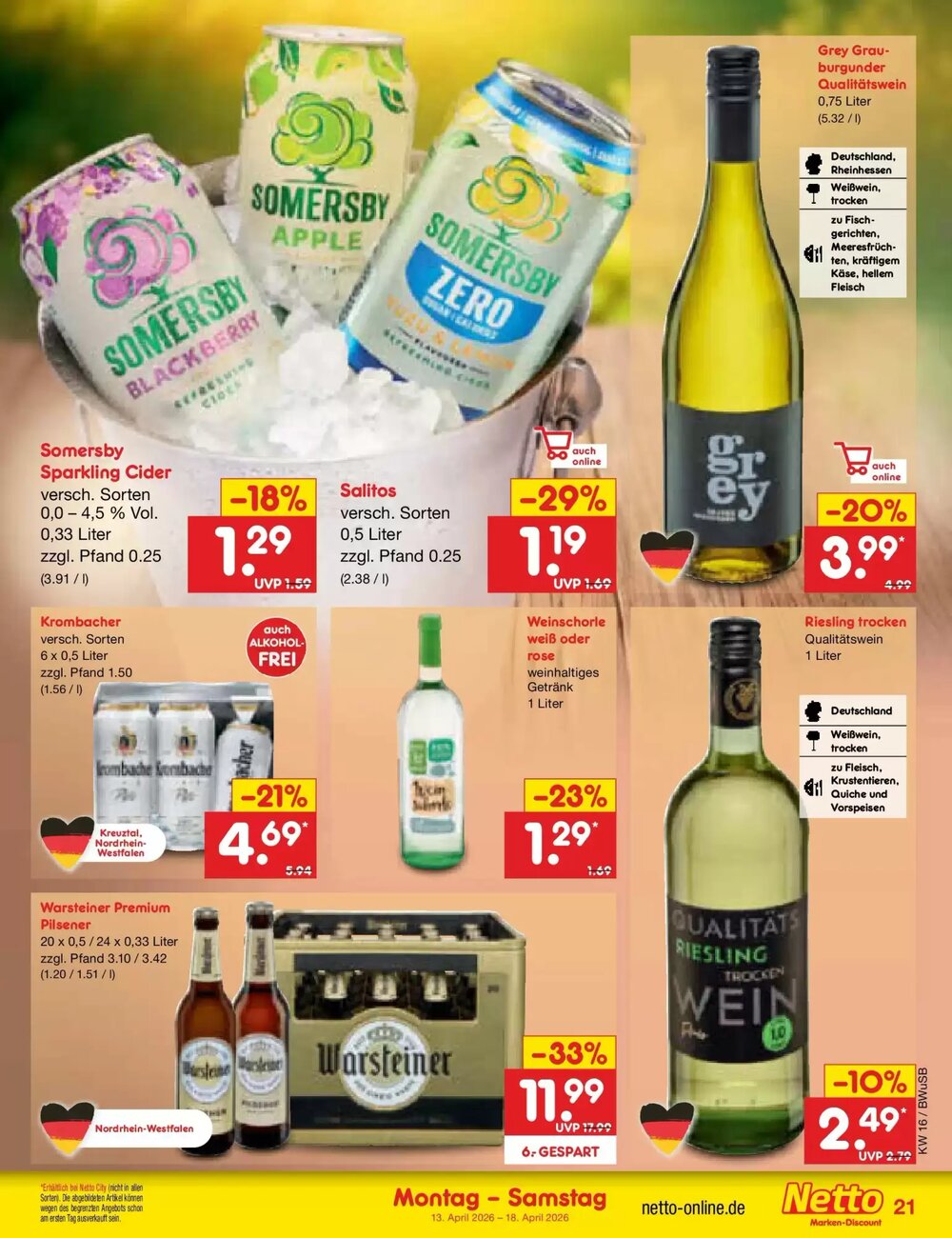 Netto Marken-Discount Prospekt (ab 12.04.2026) zum Blättern - Seite 29