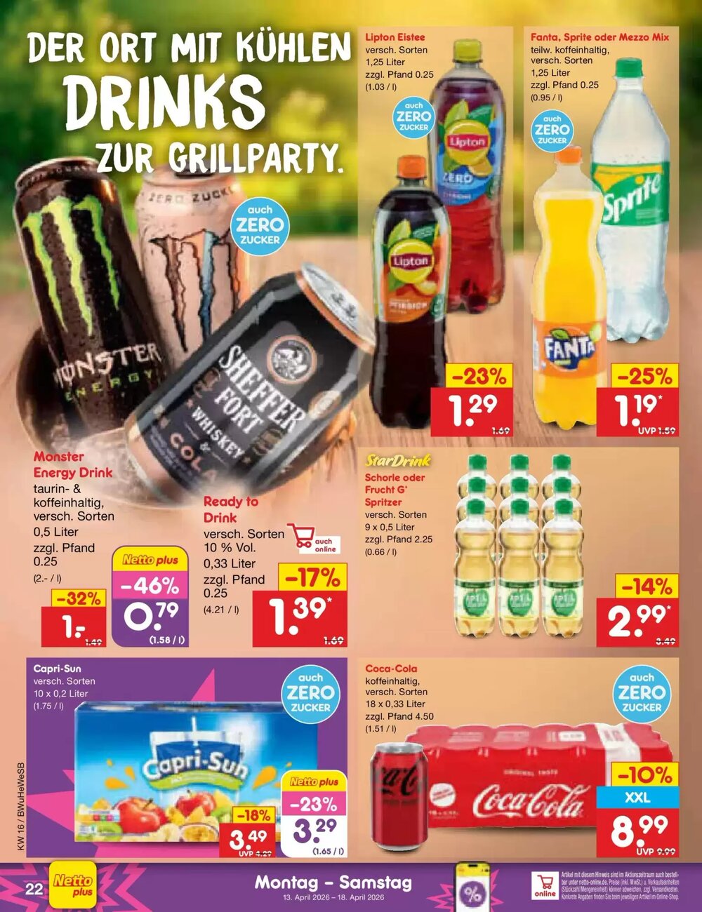 Netto Marken-Discount Prospekt (ab 12.04.2026) zum Blättern - Seite 34