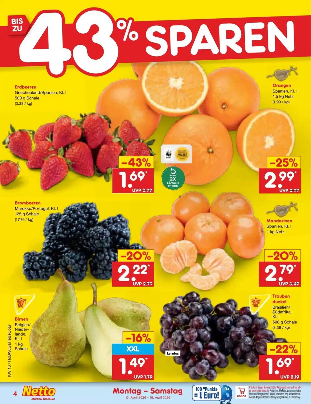 Netto Marken-Discount Prospekt (ab 12.04.2026) zum Blättern - Seite 6