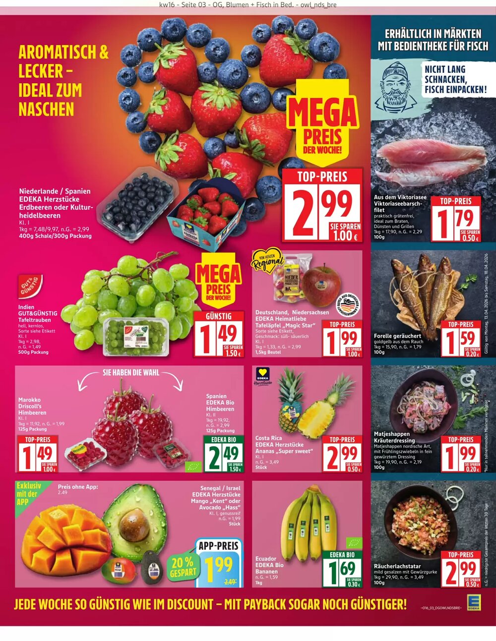 Edeka Prospekt (ab 12.04.2026) zum Blättern - Seite 3