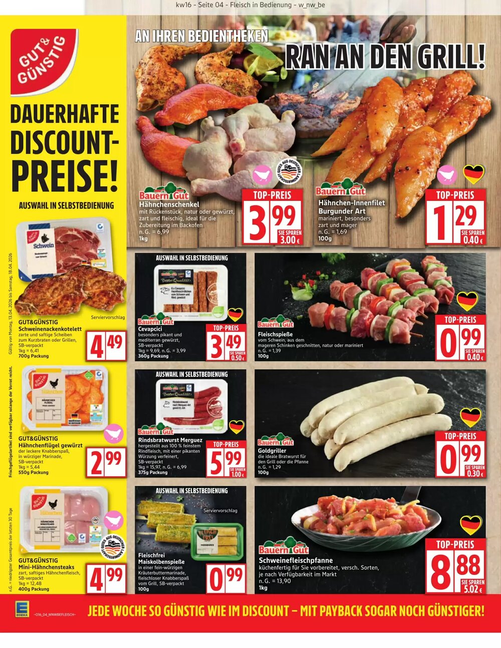 Edeka Prospekt (ab 12.04.2026) zum Blättern - Seite 4