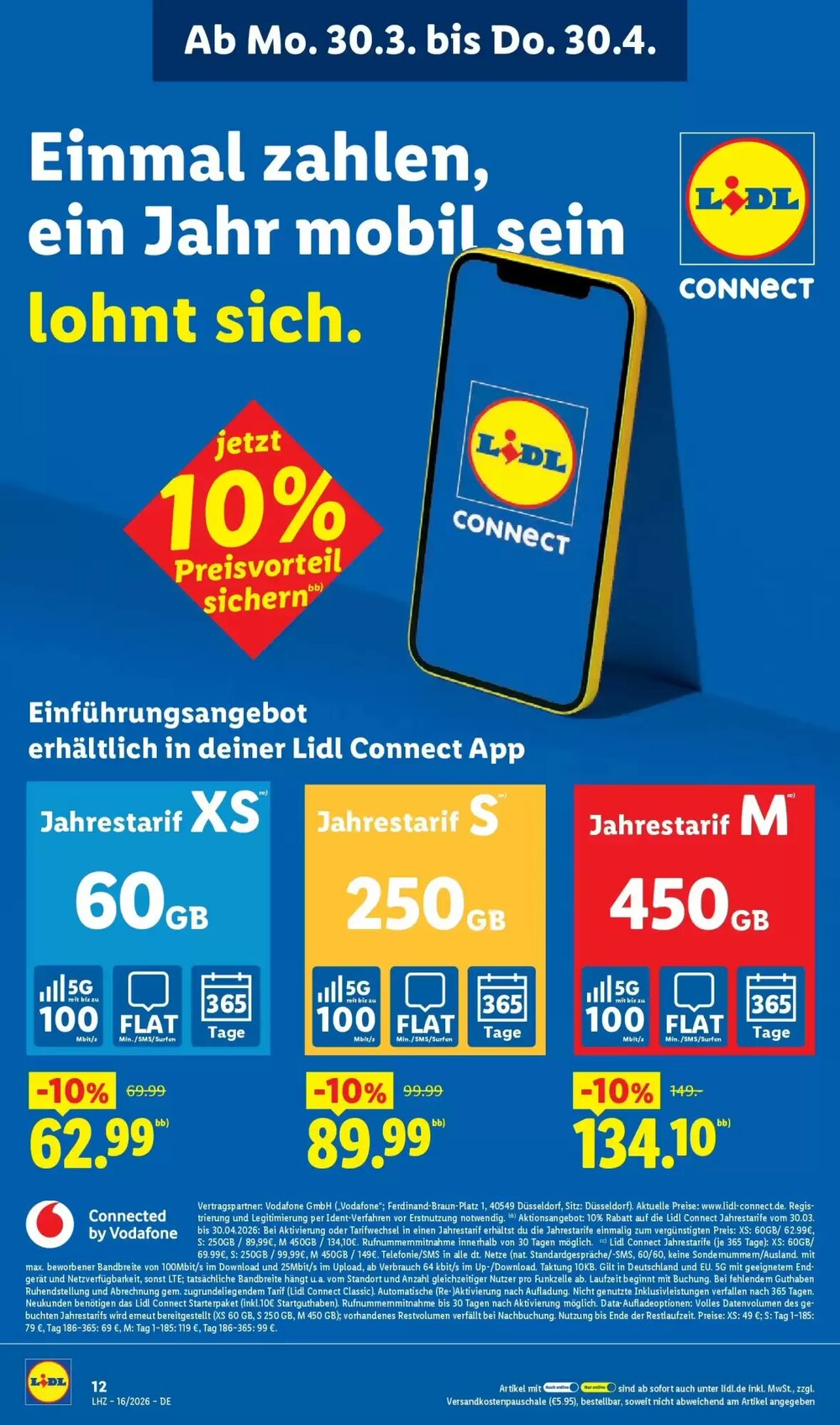 Lidl Prospekt (ab 12.04.2026) zum Blättern - Seite 16