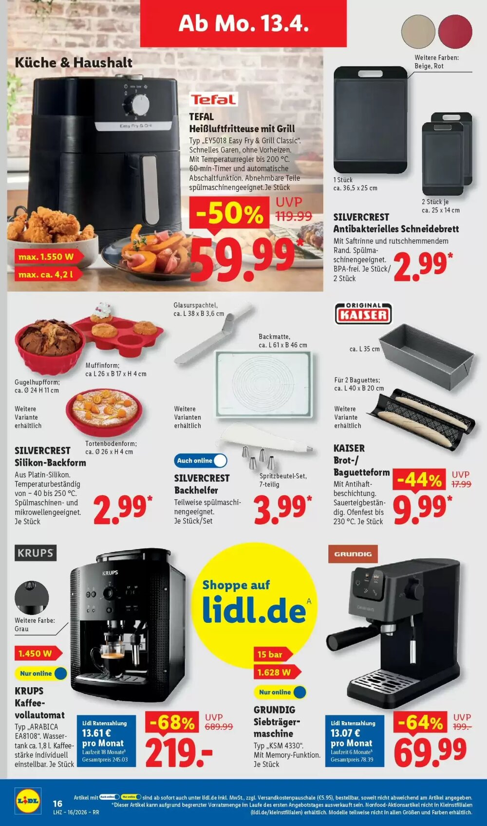 Lidl Prospekt (ab 12.04.2026) zum Blättern - Seite 28