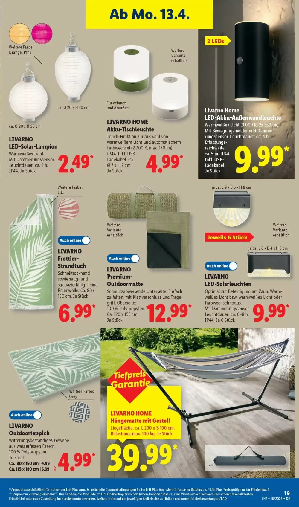 Lidl Prospekt (ab 12.04.2026) zum Blättern - Seite 33