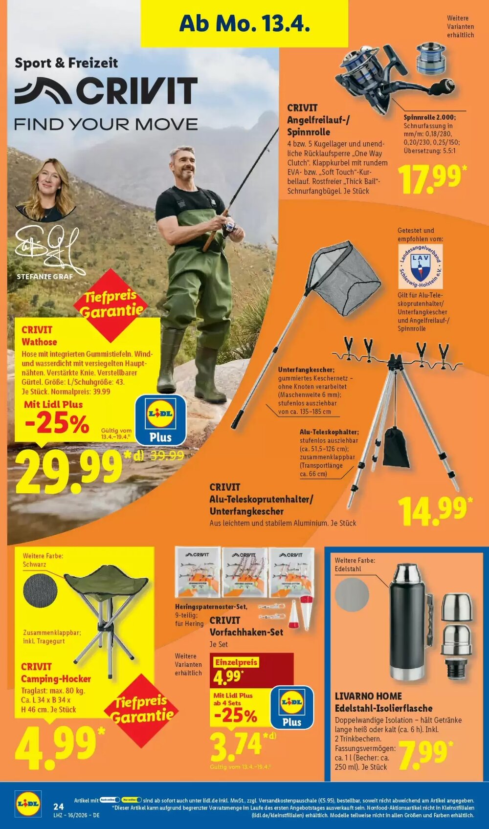 Lidl Prospekt (ab 12.04.2026) zum Blättern - Seite 38