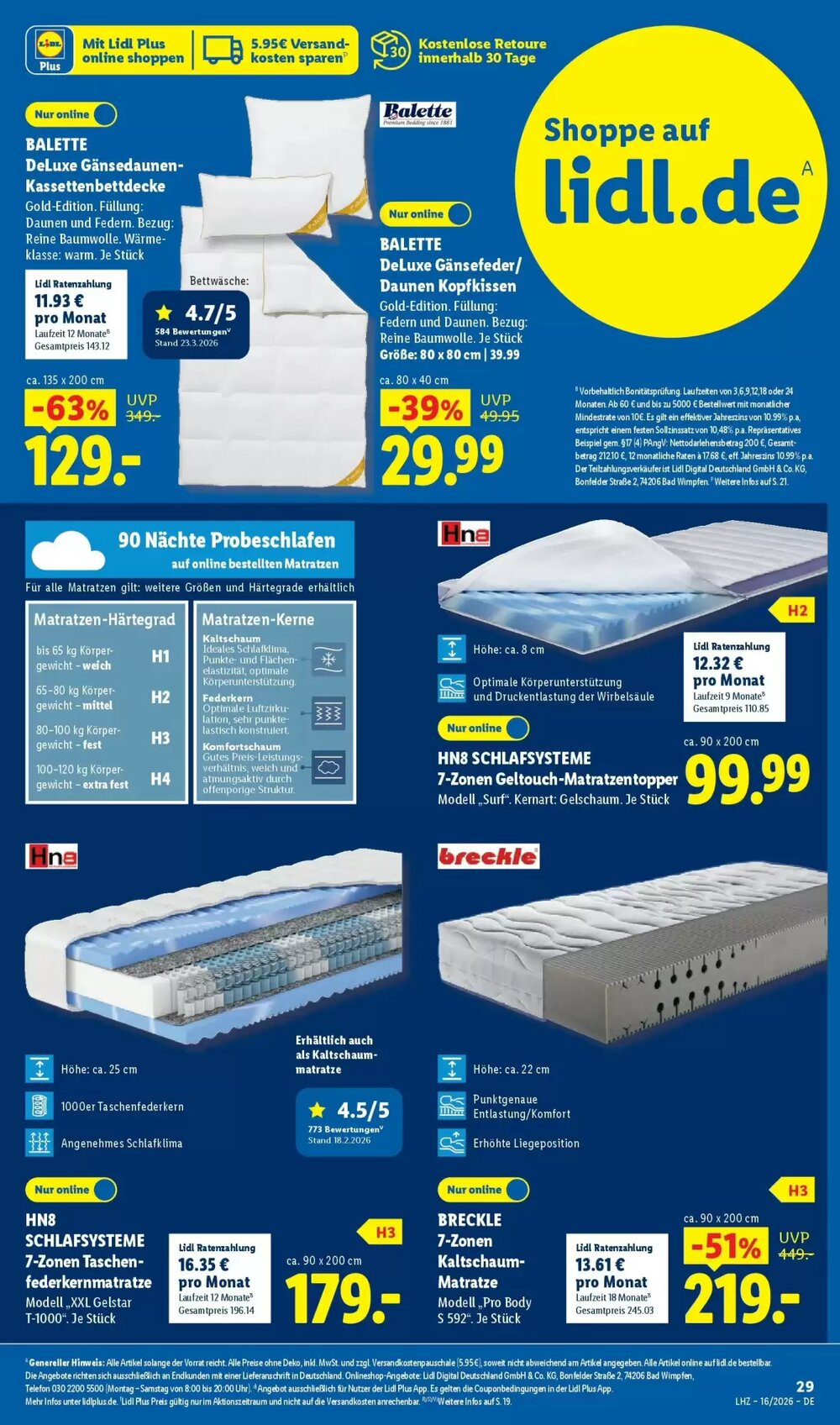 Lidl Prospekt (ab 12.04.2026) zum Blättern - Seite 45