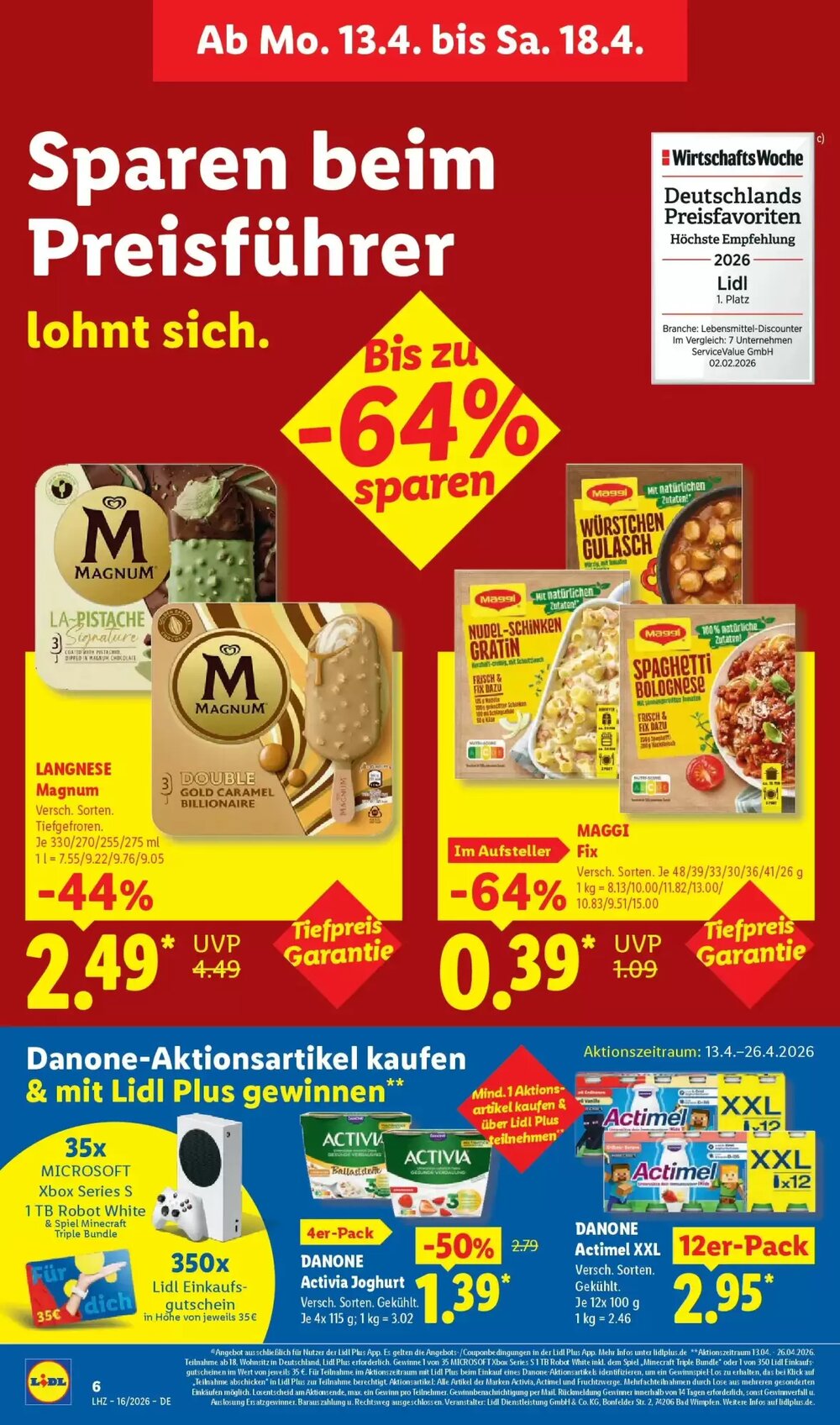 Lidl Prospekt (ab 12.04.2026) zum Blättern - Seite 8