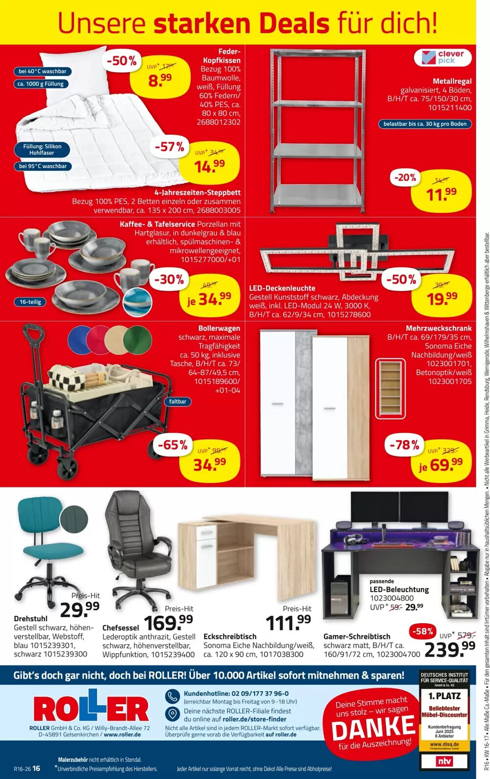 ROLLER Prospekt (ab 12.04.2026) zum Blättern - Seite 8