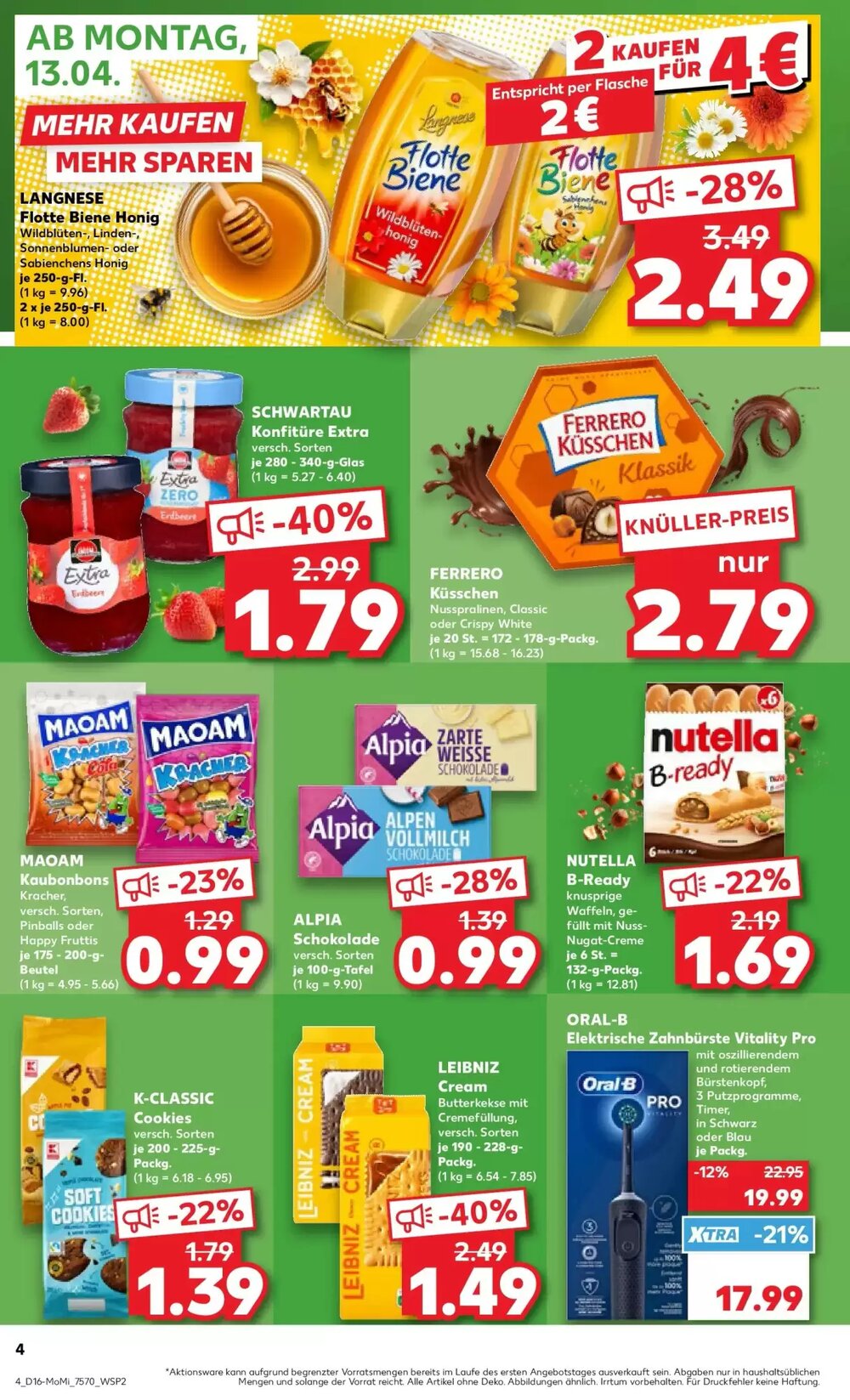 Kaufland Prospekt (ab 12.04.2026) zum Blättern - Seite 4