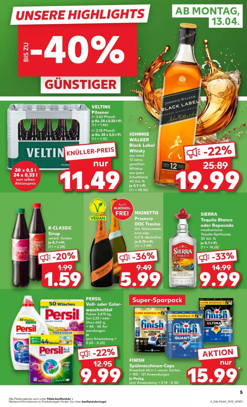 Kaufland Prospekt (ab 12.04.2026) zum Blättern - Seite 5