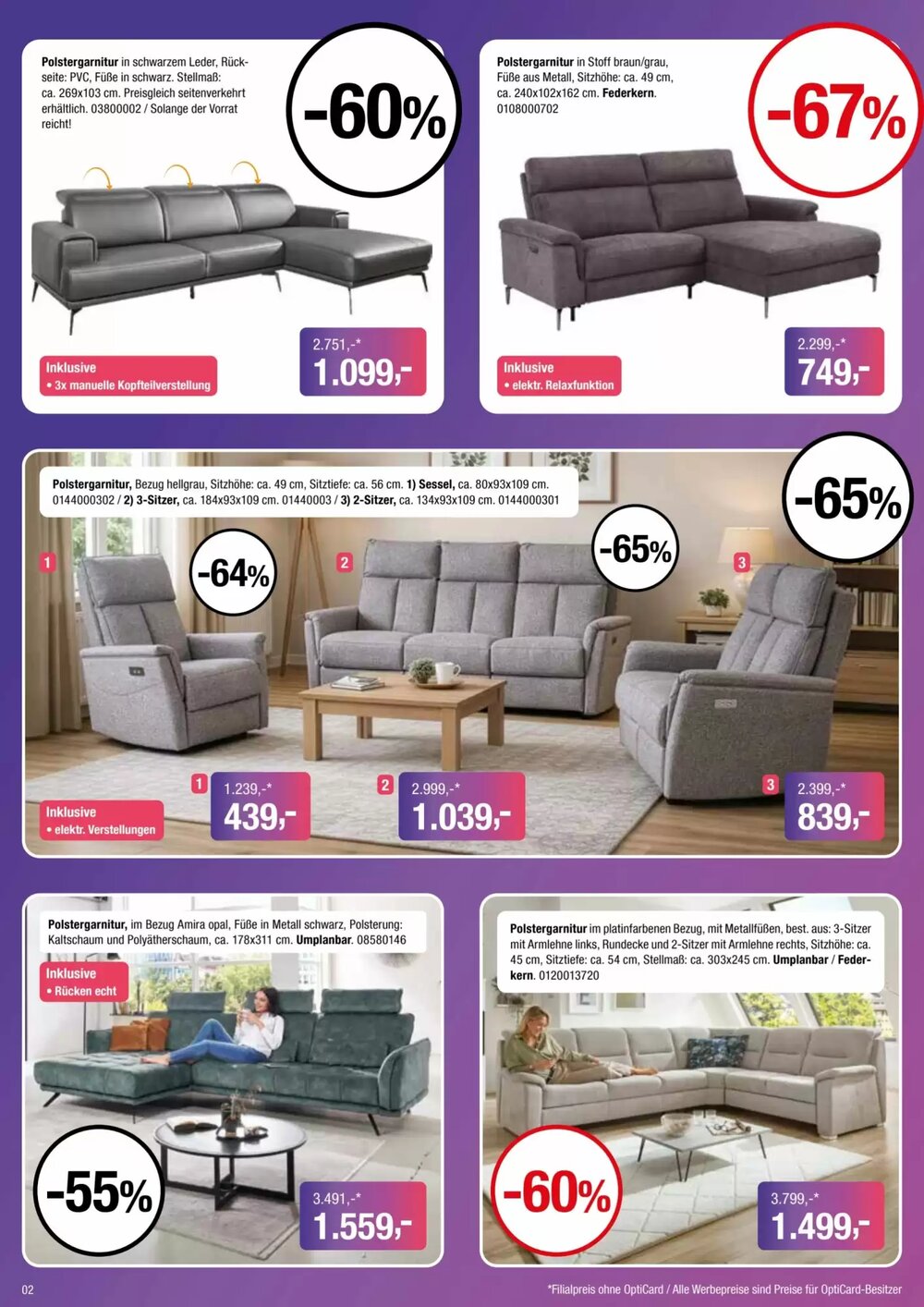 Opti Wohnwelt Prospekt (ab 12.04.2026) zum Blättern - Seite 2