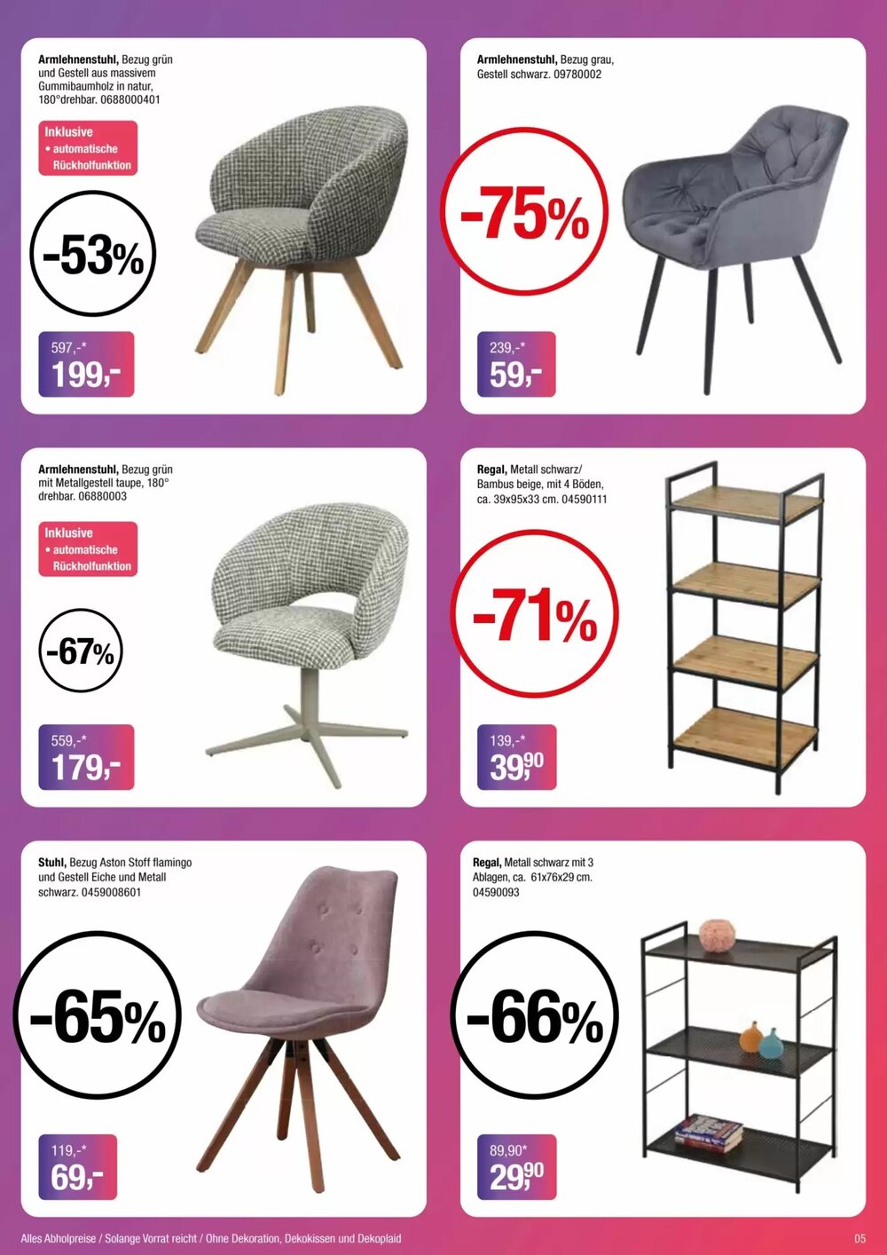 Opti Wohnwelt Prospekt (ab 12.04.2026) zum Blättern - Seite 5