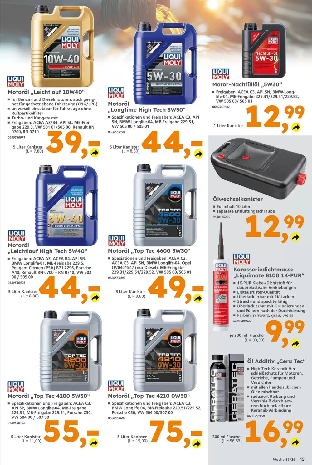 Globus Baumarkt Prospekt (ab 12.04.2026) zum Blättern - Seite 15