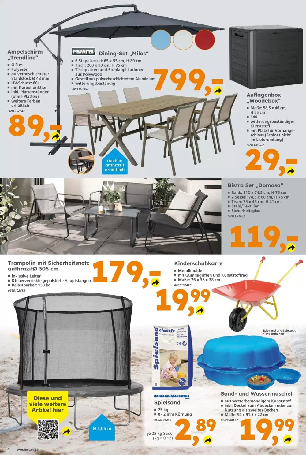 Globus Baumarkt Prospekt (ab 12.04.2026) zum Blättern - Seite 4