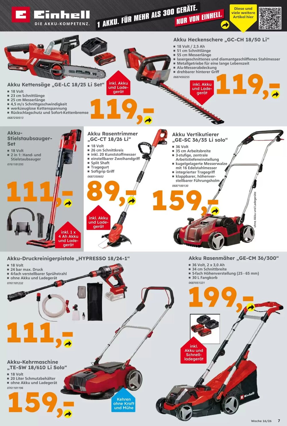 Globus Baumarkt Prospekt (ab 12.04.2026) zum Blättern - Seite 7