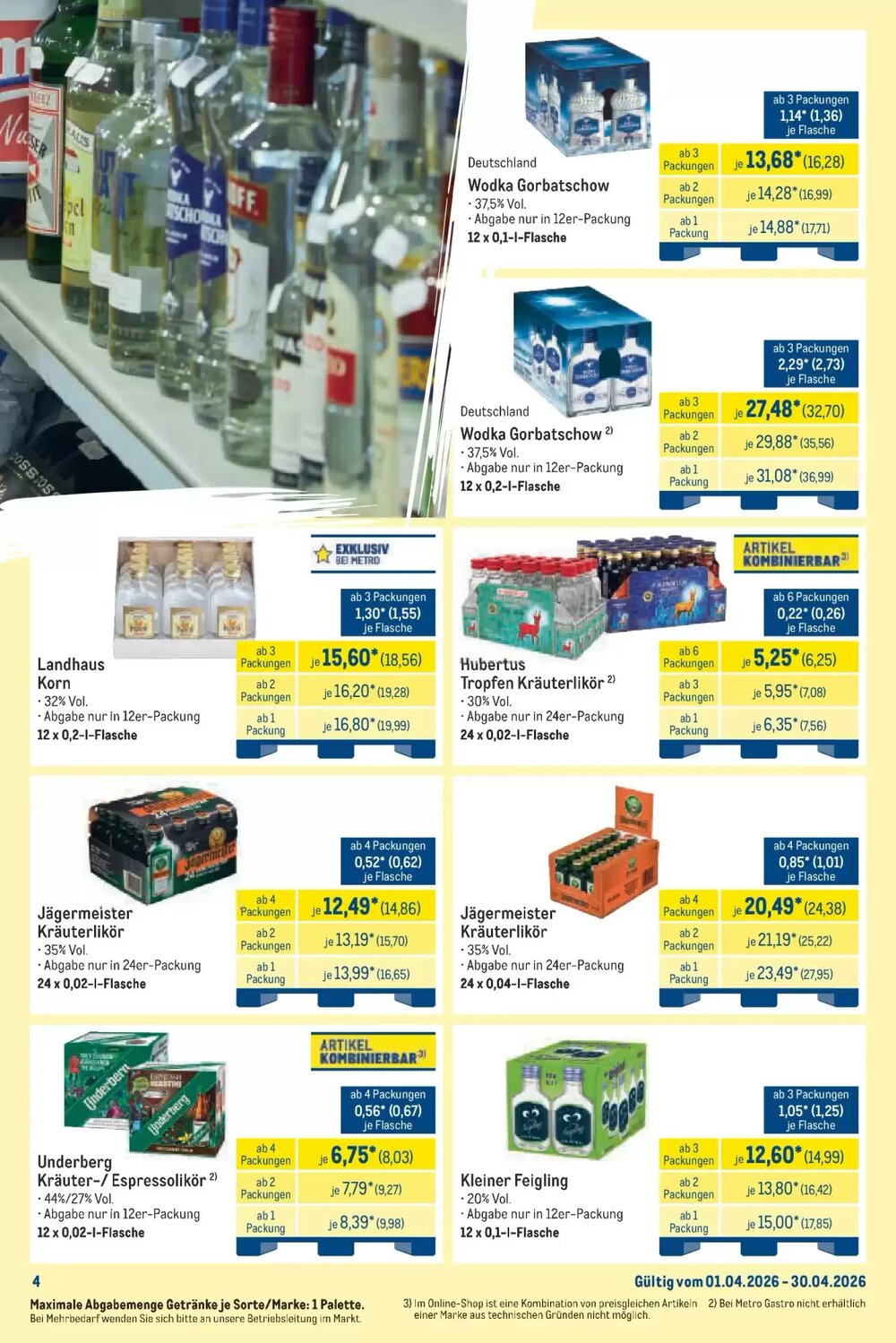 METRO Prospekt (ab 12.04.2026) zum Blättern - Seite 4