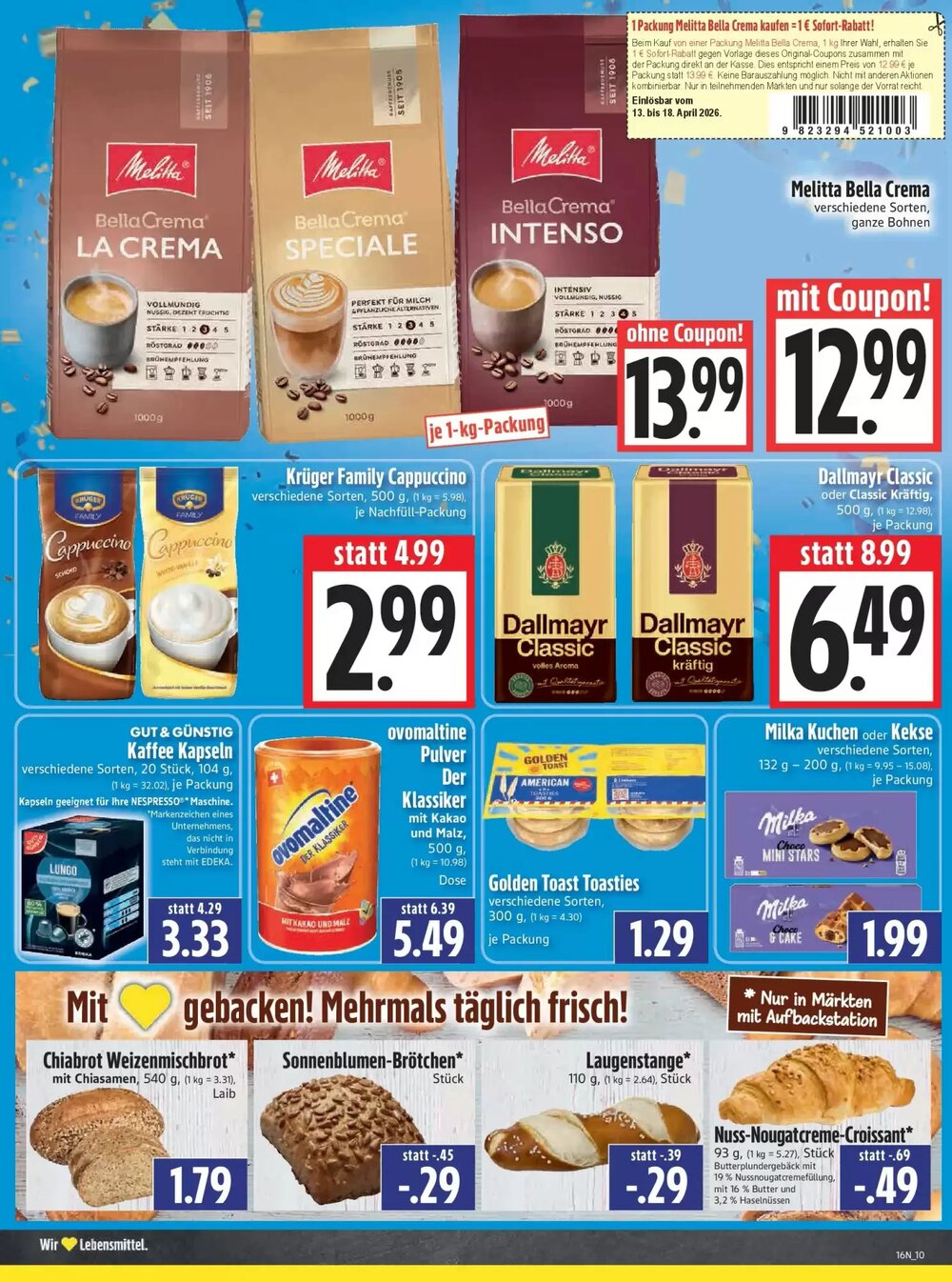 EDEKA Hahner Prospekt (ab 12.04.2026) zum Blättern - Seite 12